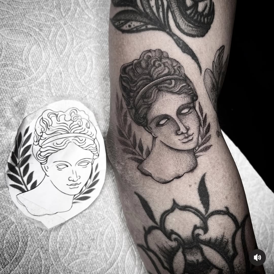 Tattoo by @jaredxhughes — black_and_grey, realism