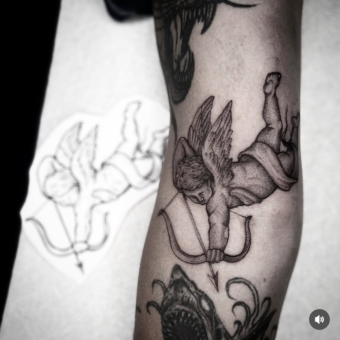 Tattoo by @jaredxhughes — black_and_grey, realism
