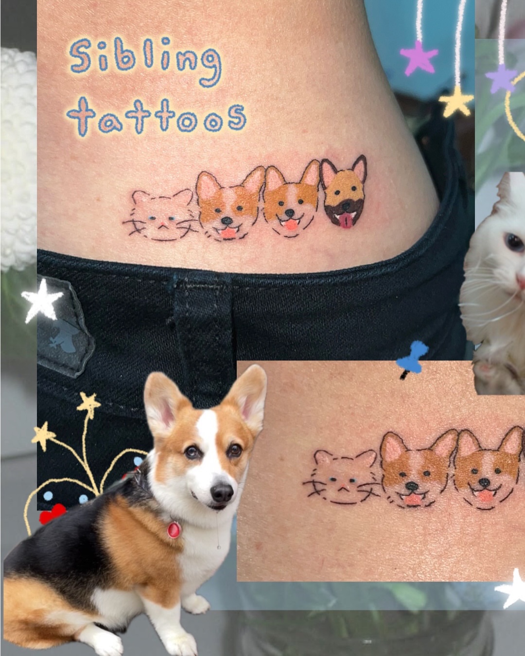 Tattoo by @piggy_boogy — dotwork