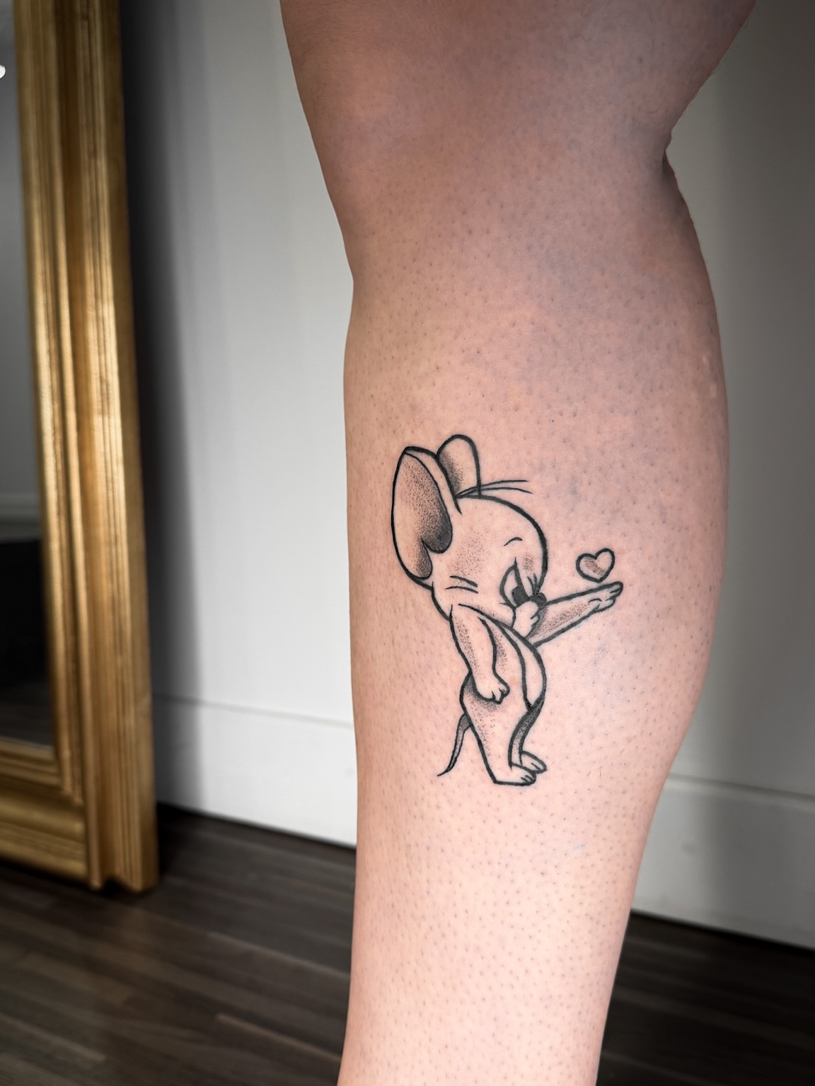 Tattoo by @ombre_mystic — dotwork