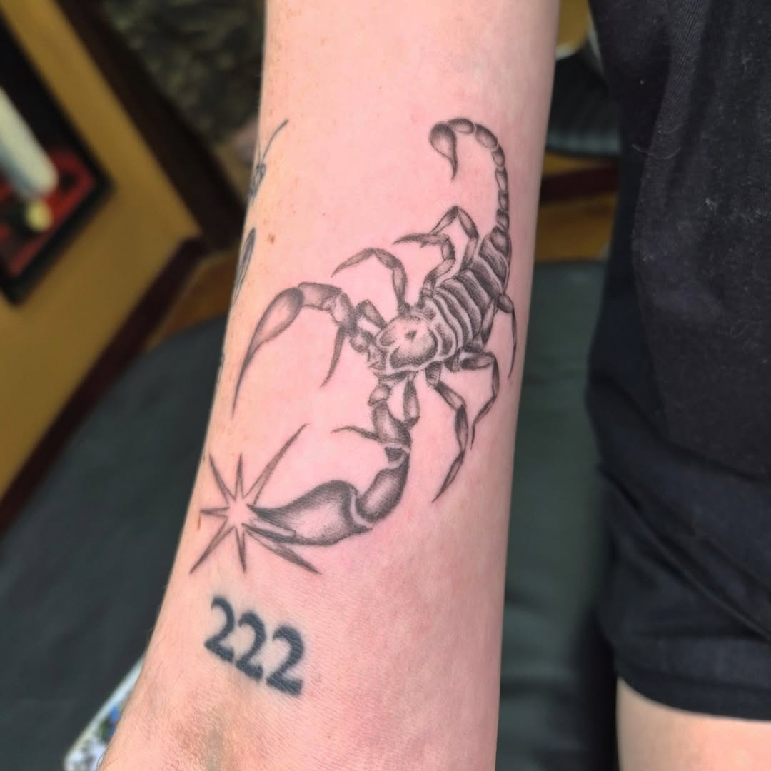 Tattoo by @therealchrisbell — black_and_grey, realism