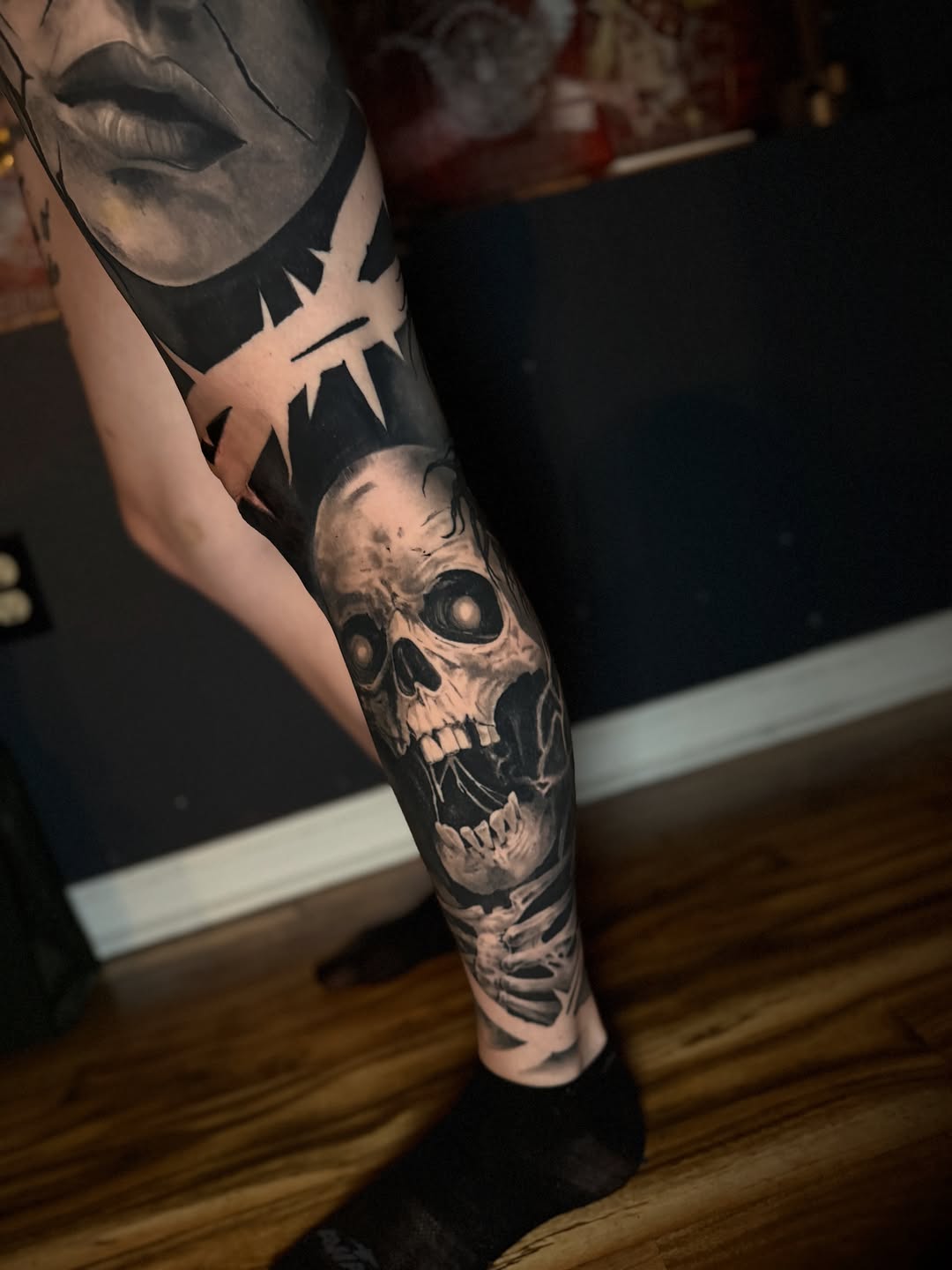 Tattoo by @artoftucker — realism, black_and_grey