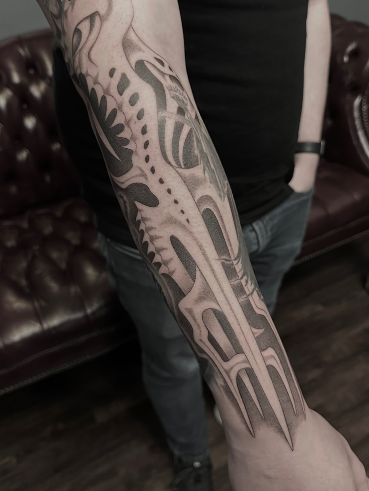 Tattoo by @cj.concepts — geometric