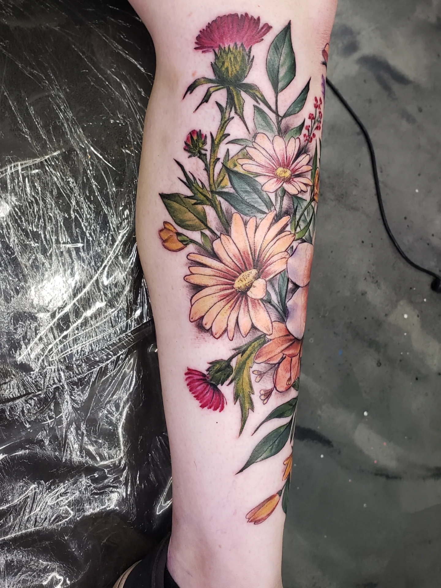 Tattoo by @tnchriswhitney — realism, watercolor