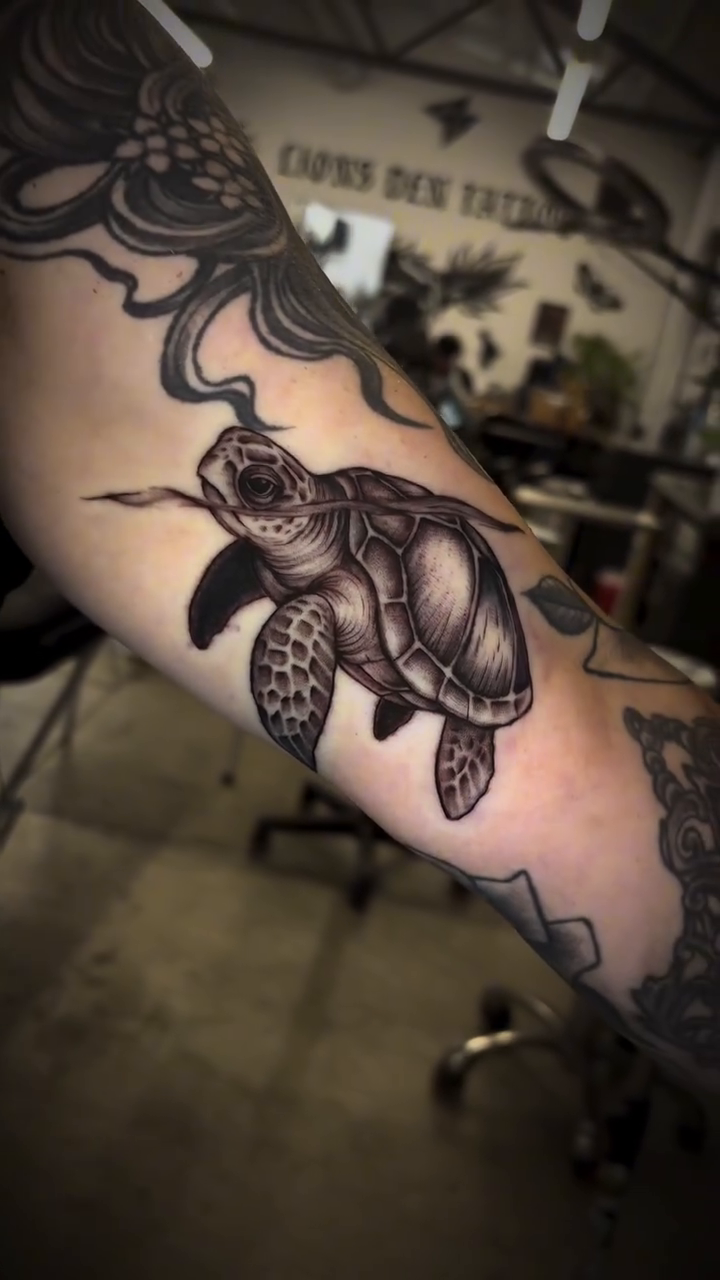Tattoo by @ryan_tattoos_ — realism, black_and_grey