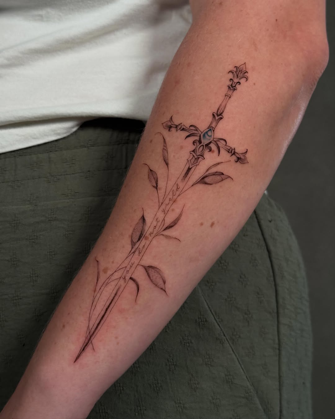 Tattoo by @ragebabytattoo — fine_line, lettering_script
