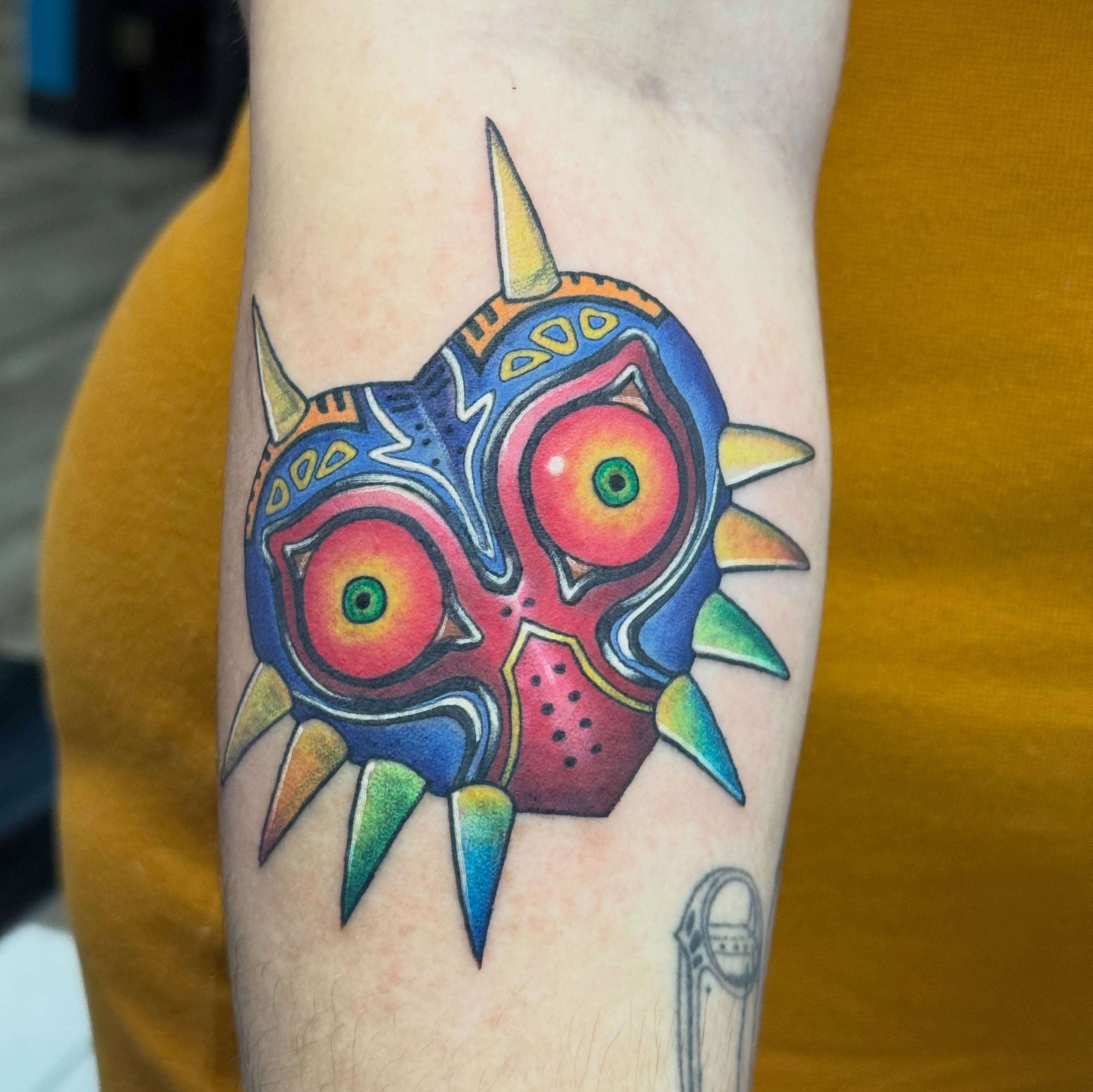 Tattoo by @inkbynev — dotwork