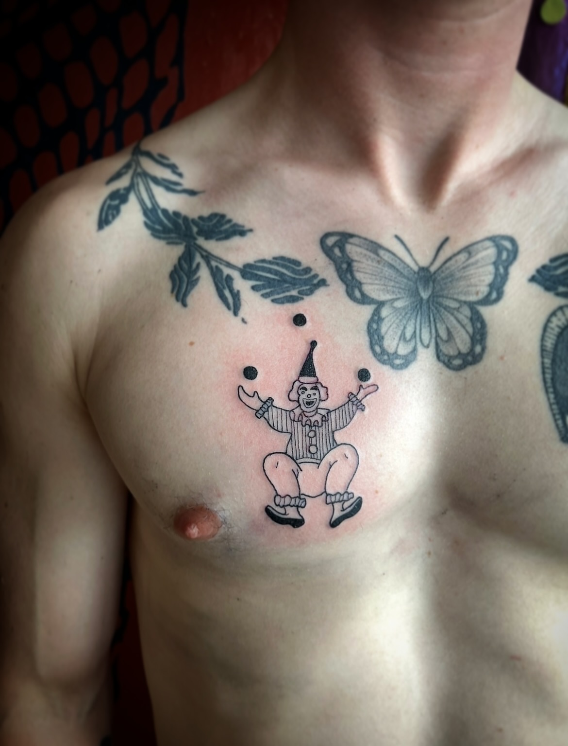Tattoo by @fraserwright — black_and_grey