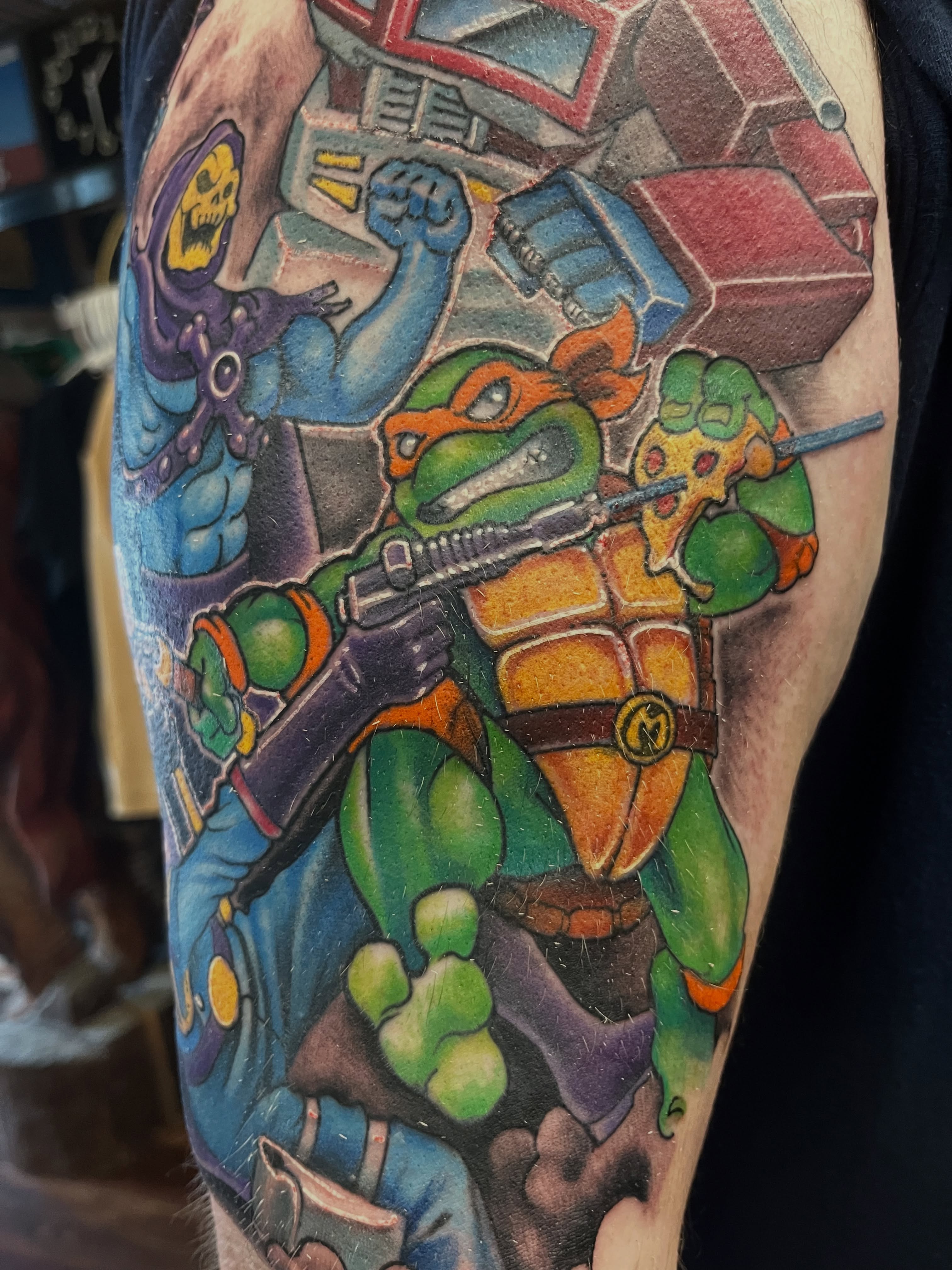 Tattoo by @creepy_jason β new_school, realism