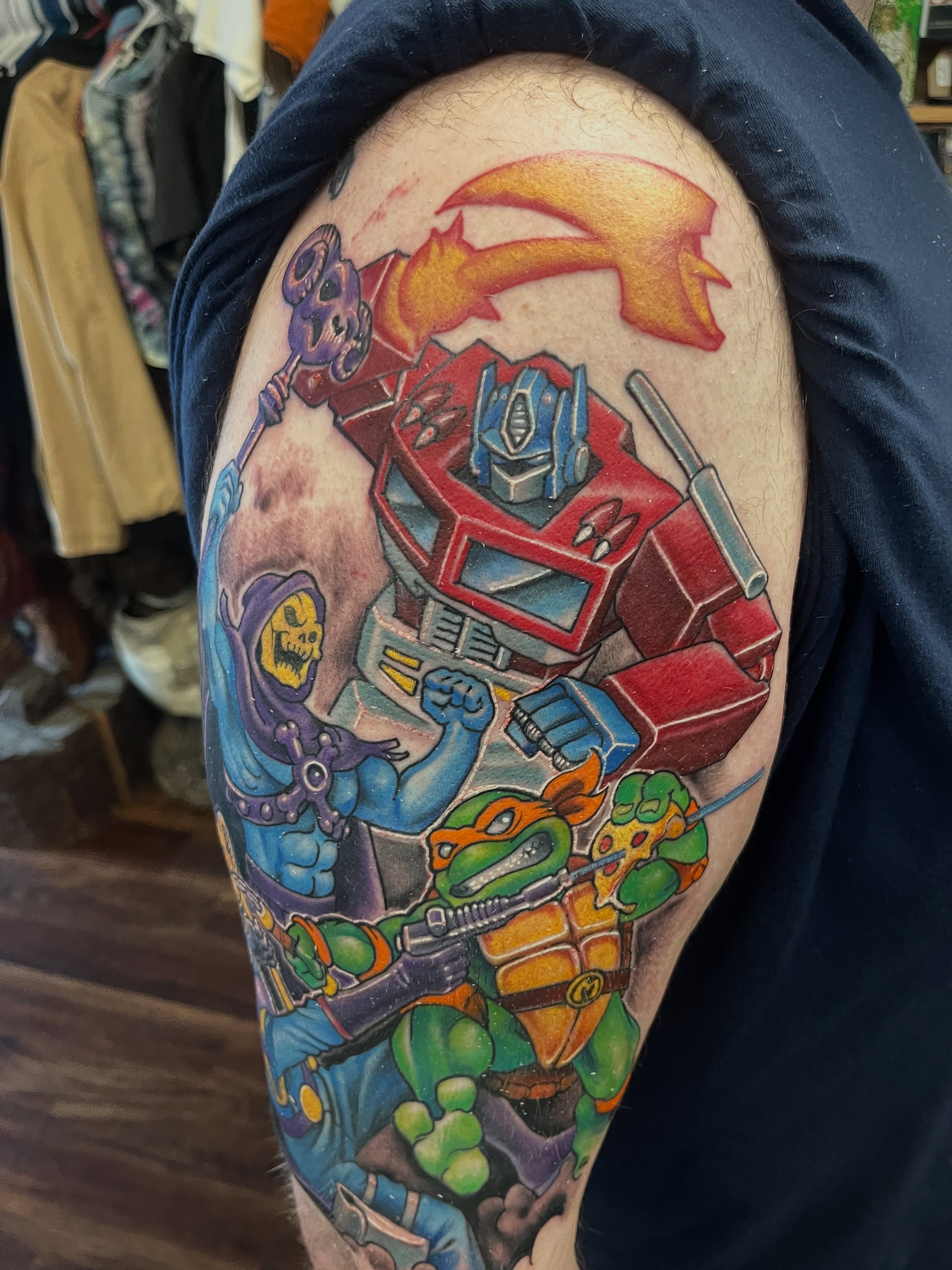 Tattoo by @creepy_jason β realism, anime