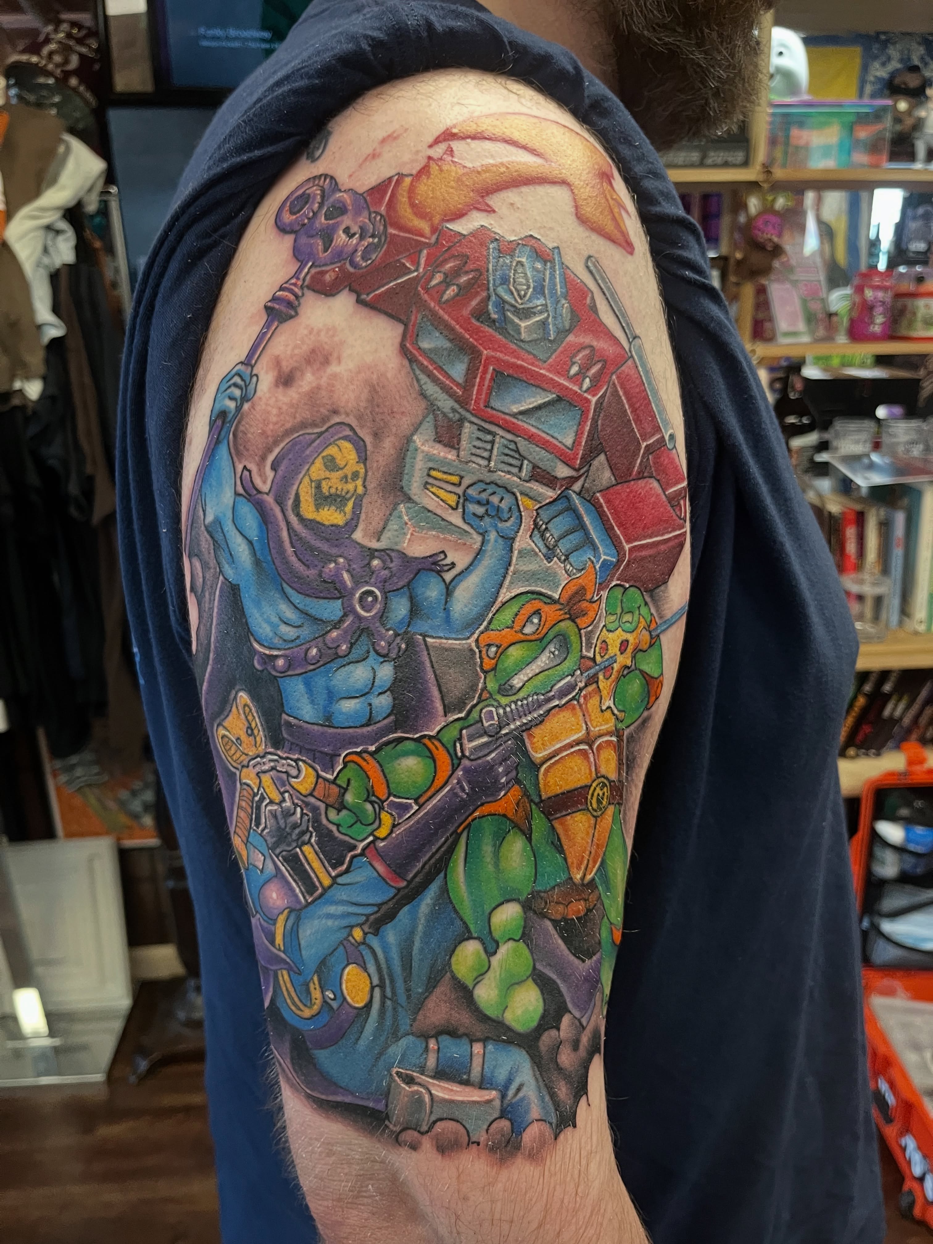 Tattoo by @creepy_jason β illustrative, realism