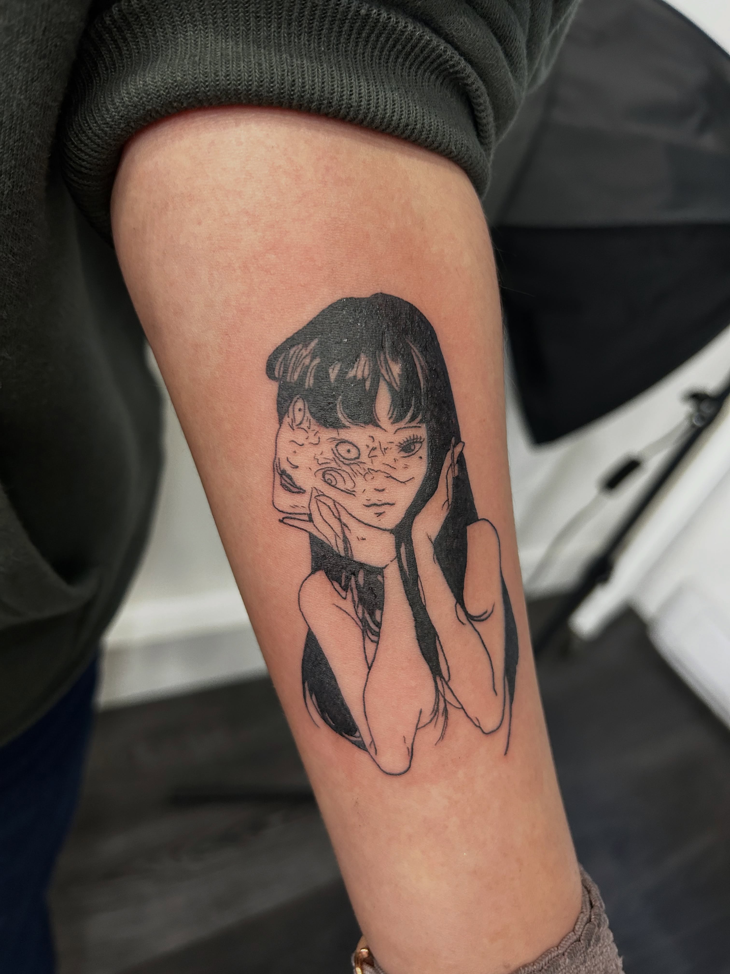 Tattoo by @bria.tattoos — anime, realism
