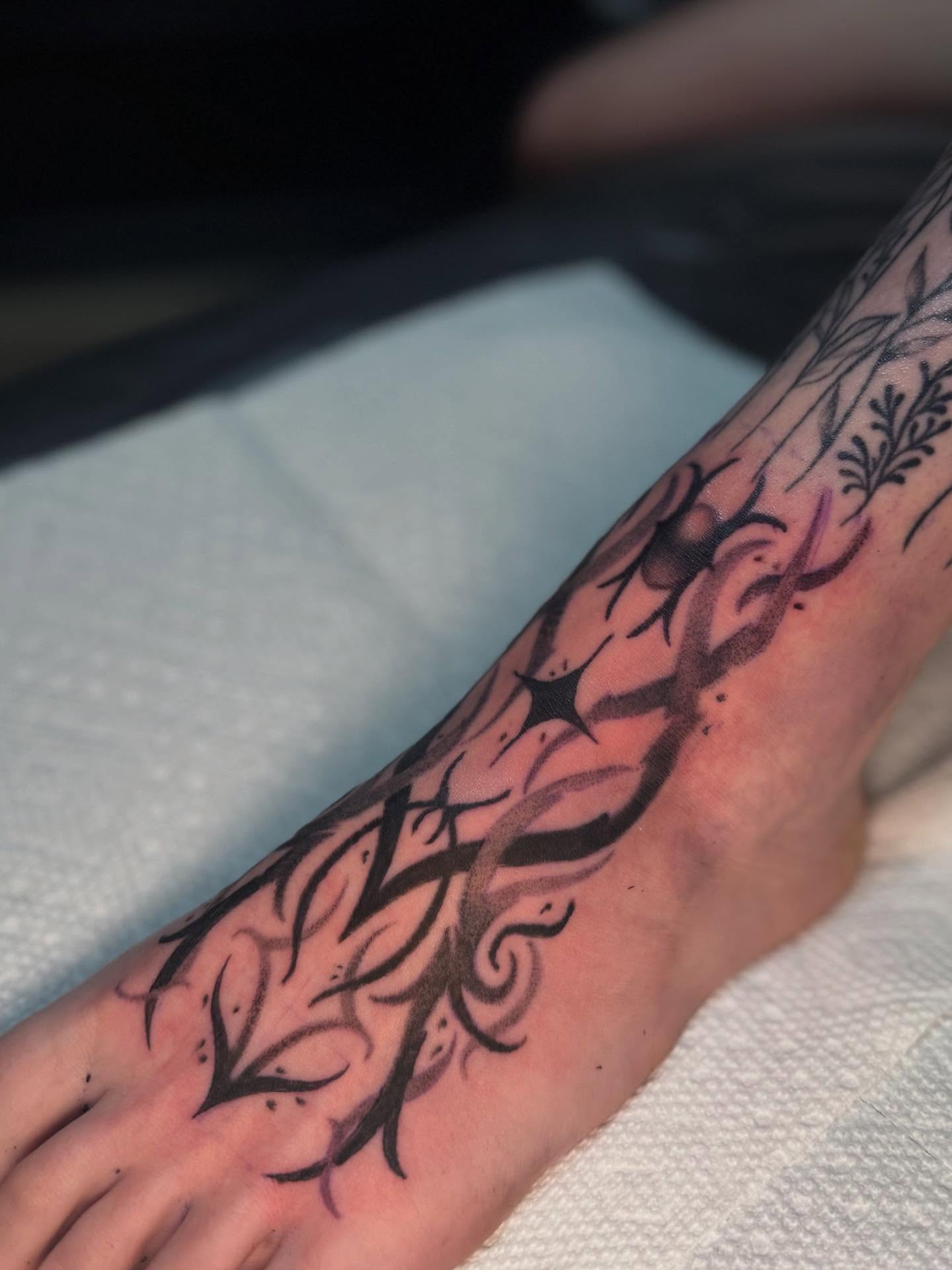 Tattoo by @causedonuts — tribal