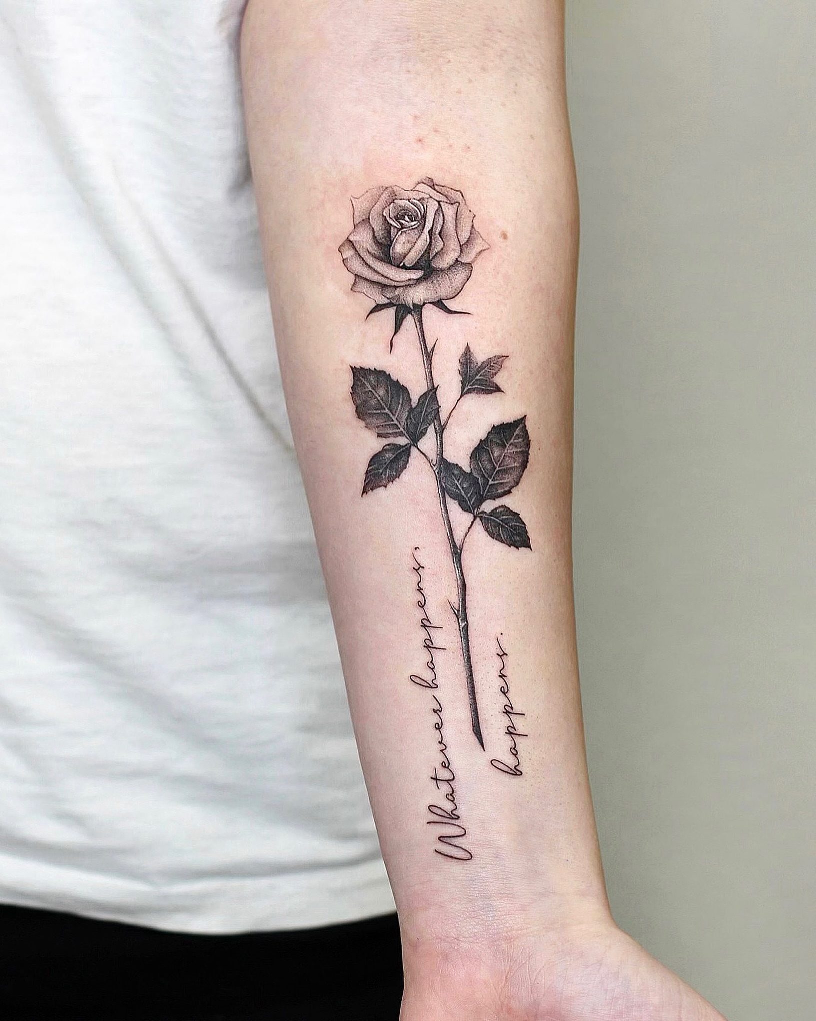 Tattoo by @linsey_tattooer — black_and_grey