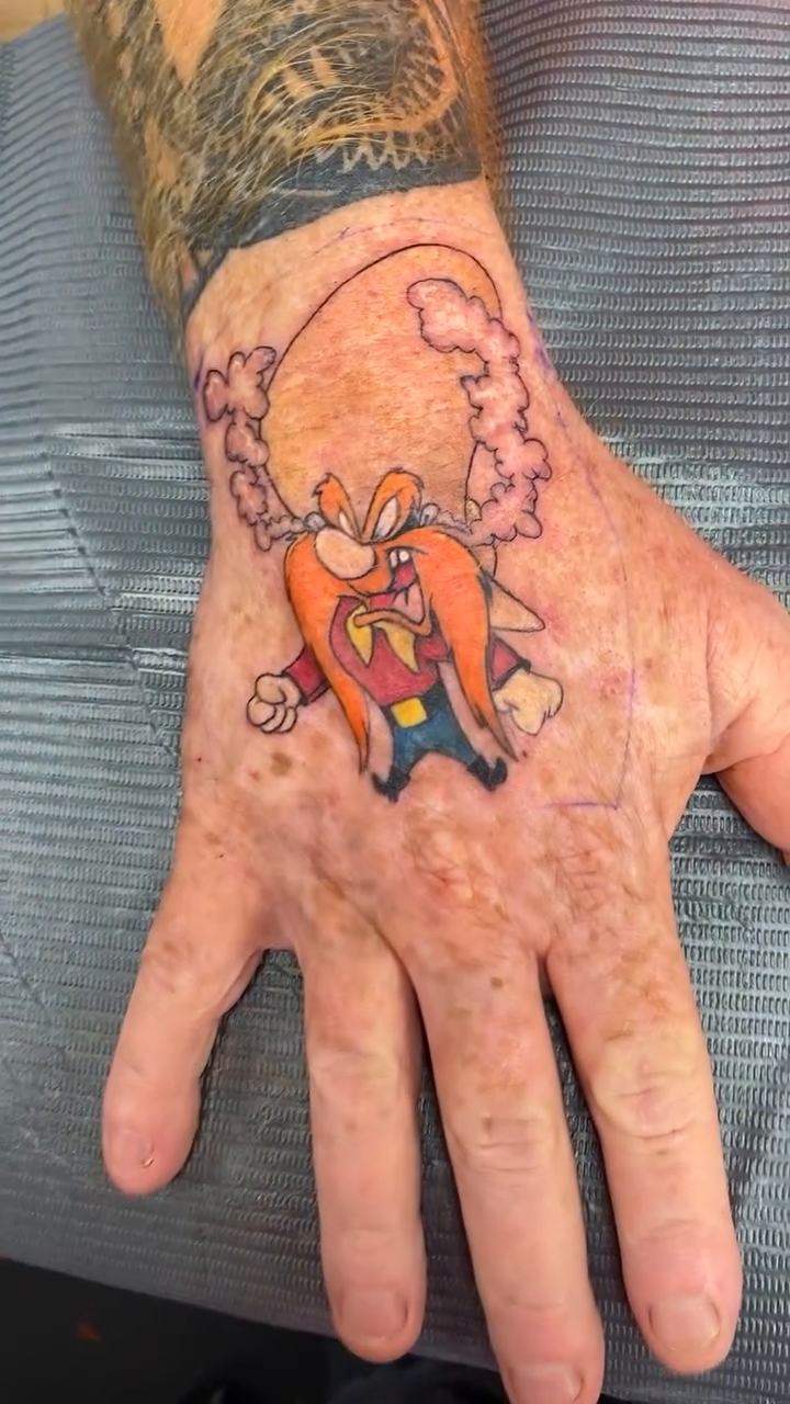 Tattoo by @turnuptulip — new_school