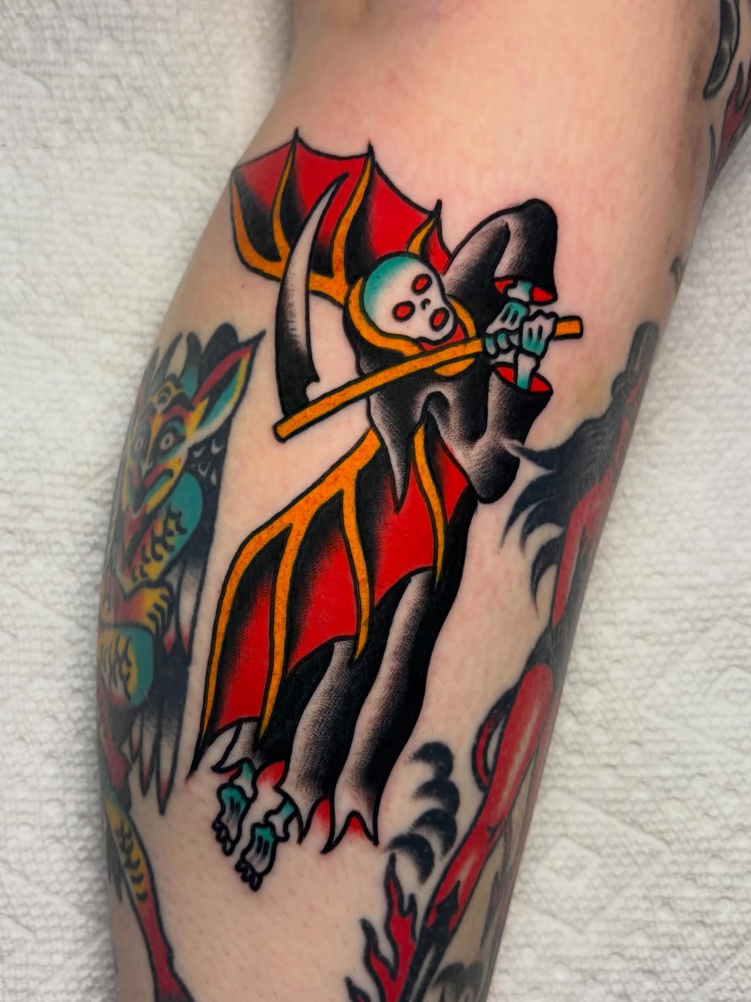 Tattoo by @davidarmacost โ american_traditional