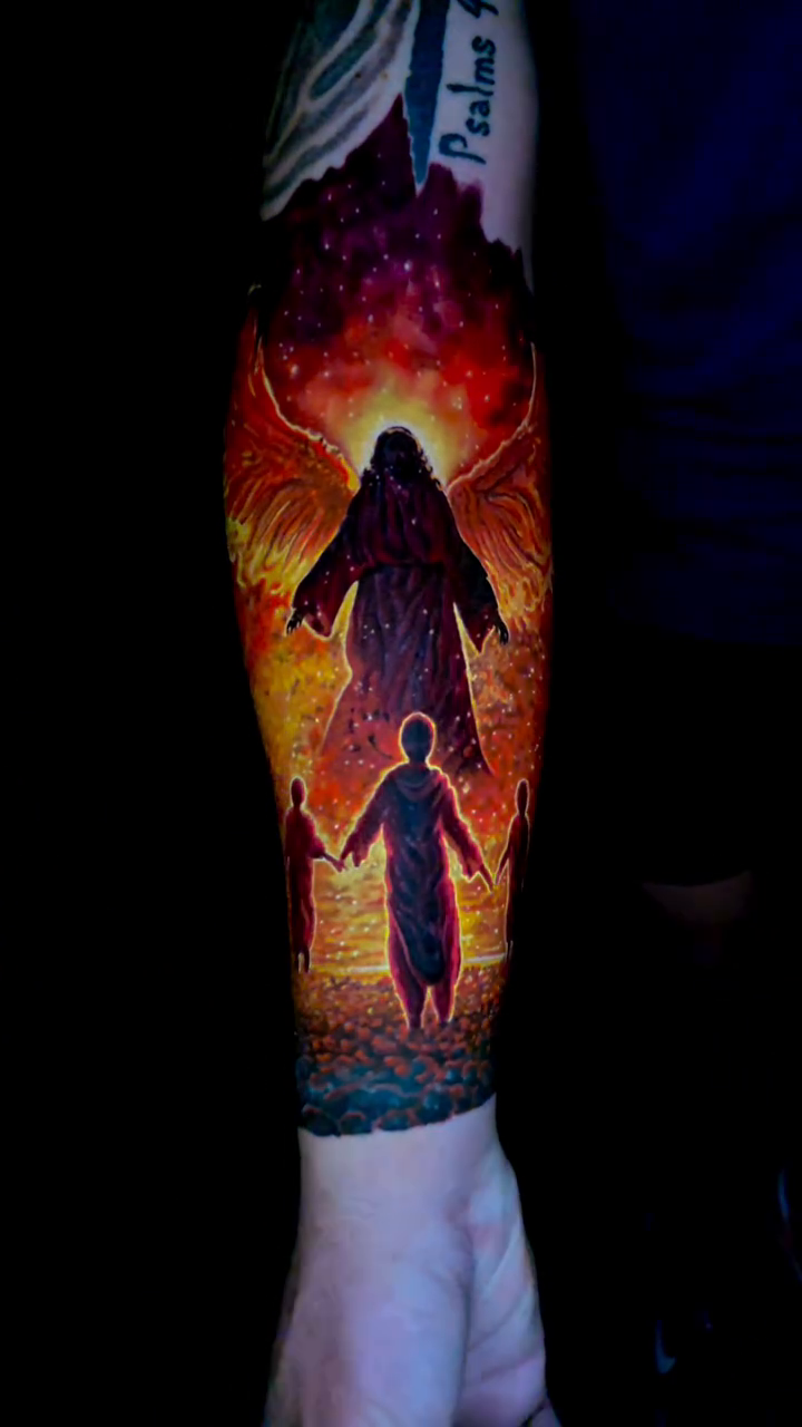 Tattoo by @47inked — realism, trash_polka