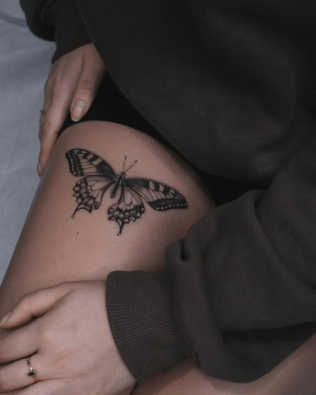 Tattoo by @ezzeink — fine_line, black_and_grey