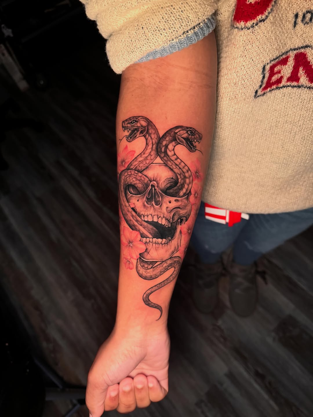 Tattoo by @eldadthegr8 โ dark_realism, black_and_grey