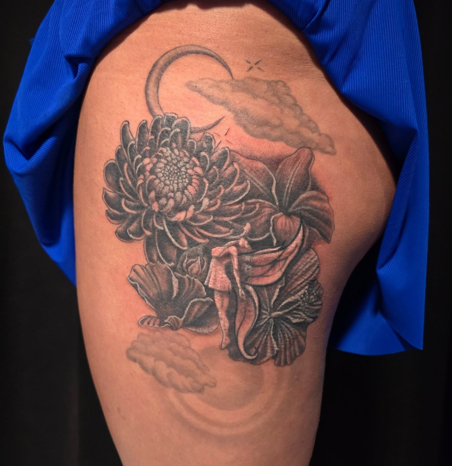 Tattoo by @gentlejaytattoo — black_and_grey