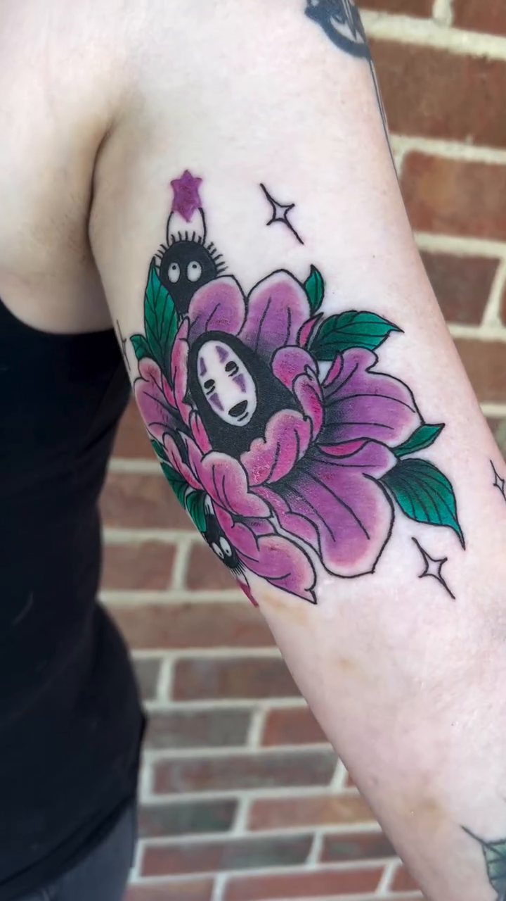 Tattoo by @shaynasoderstrom — anime, neo_traditional
