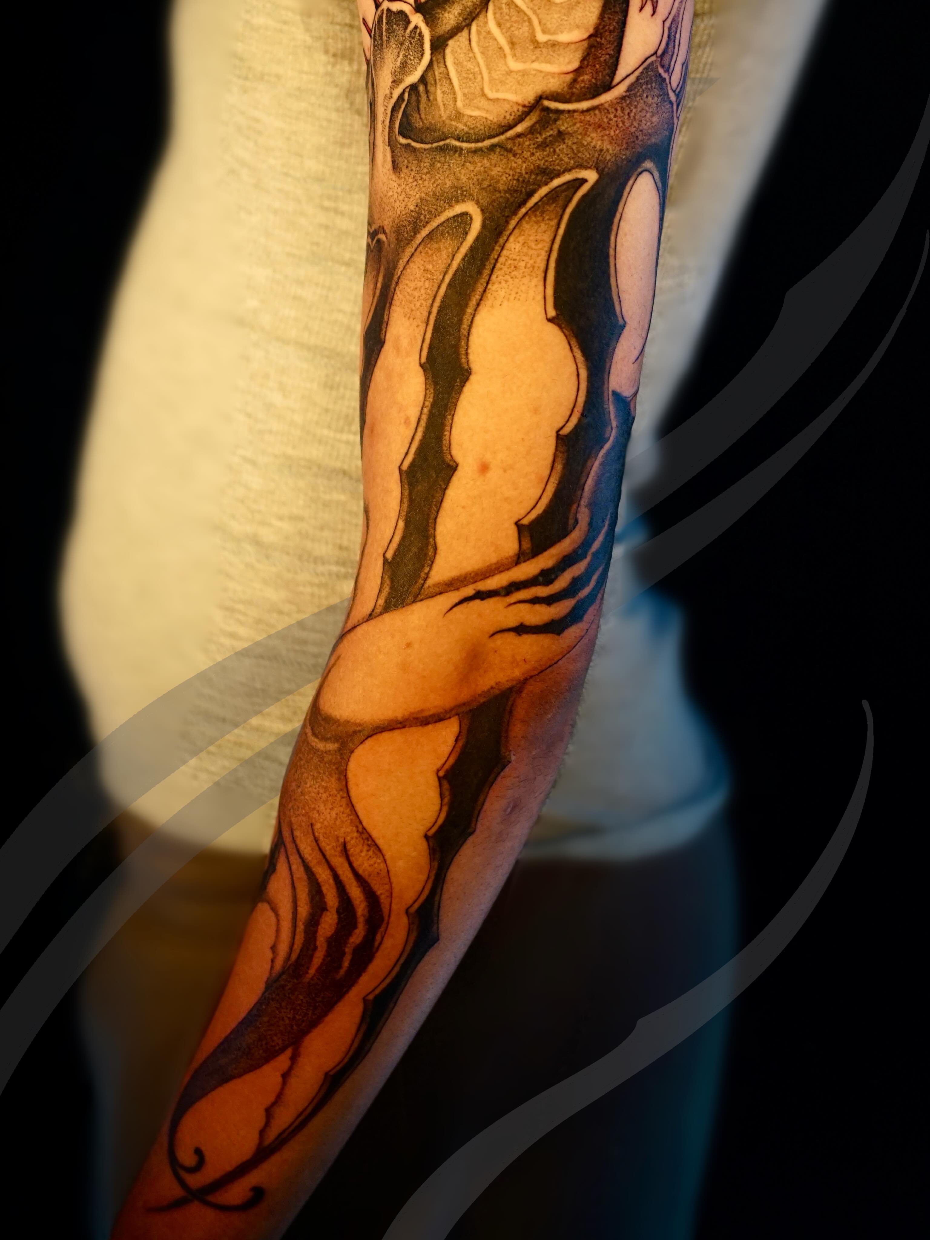 Tattoo by @cee.destined β black_and_grey