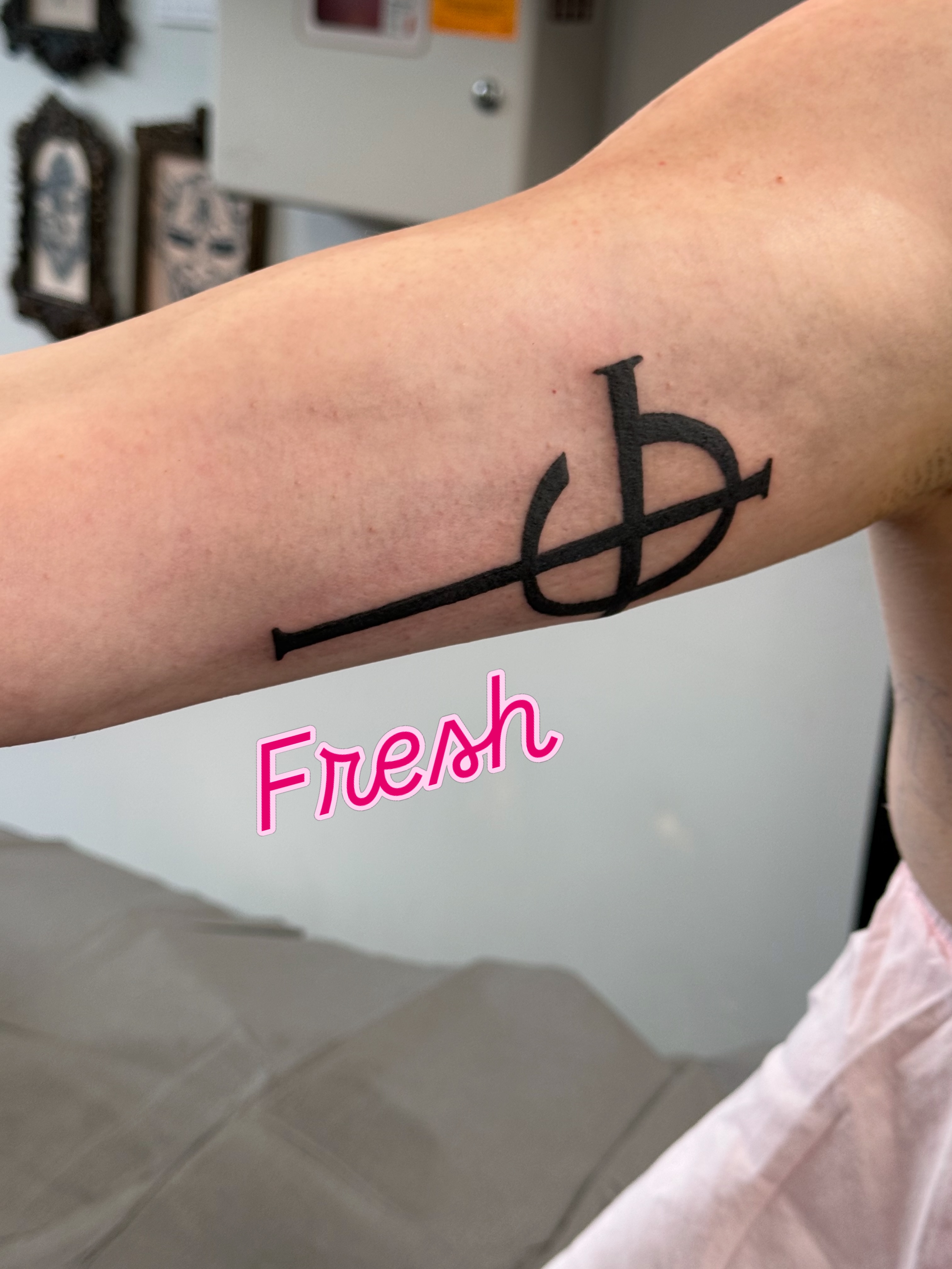 Tattoo by @n.inktone — geometric