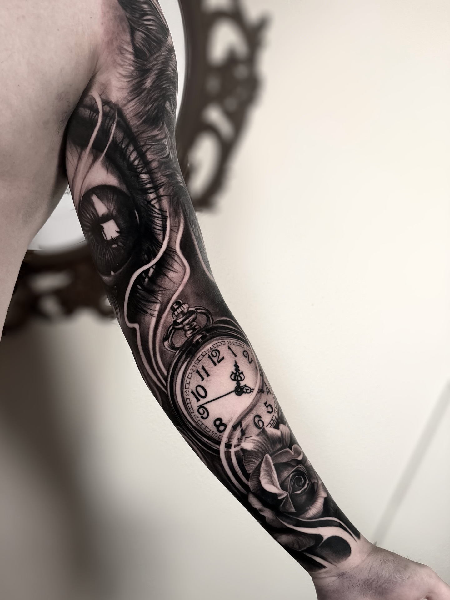 Tattoo work at Villain Arts – Houston