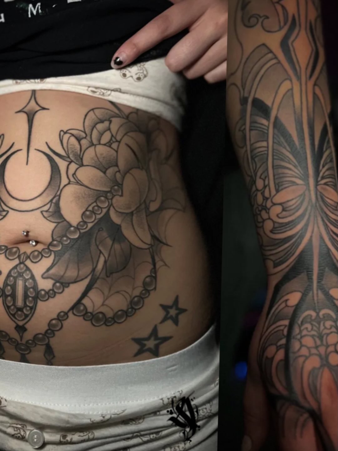 Tattoo by @artdoctortattoo — black_and_grey
