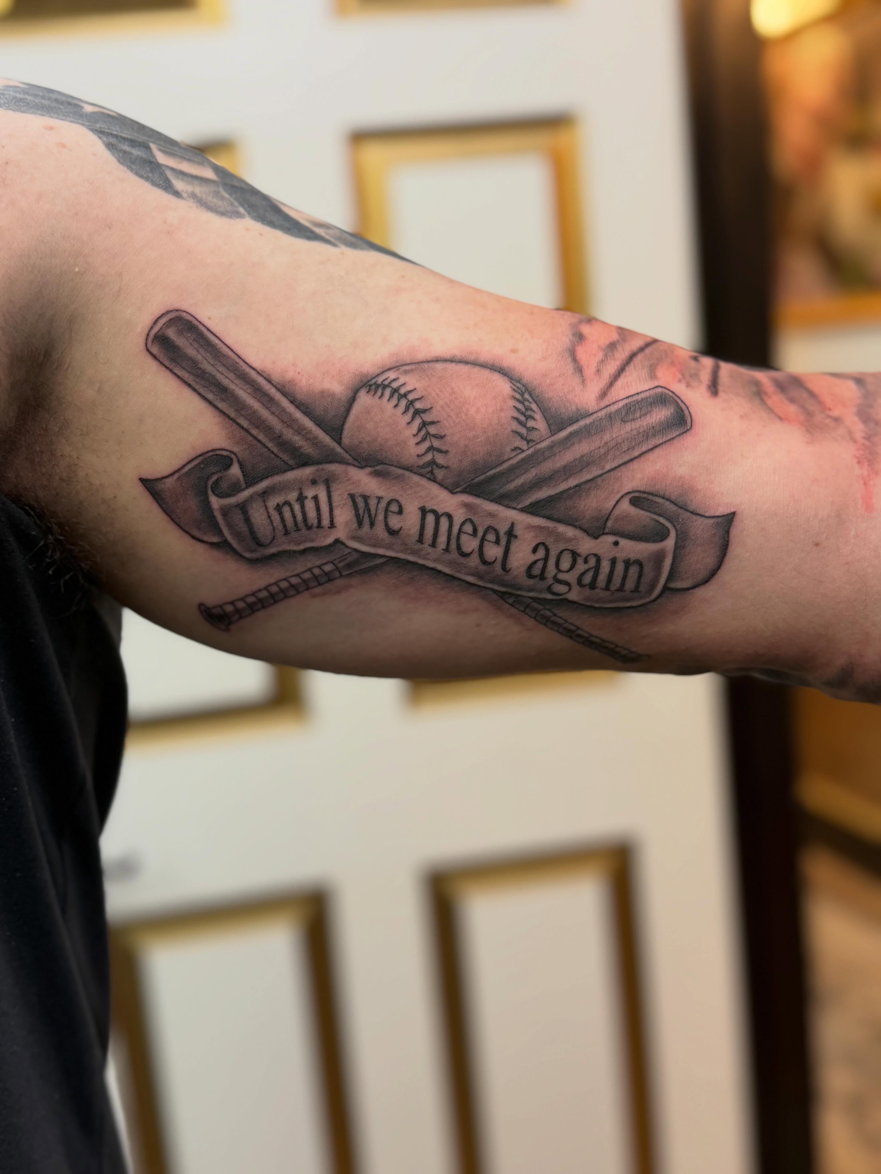Tattoo by @tattoos_by_dustin — realism, black_and_grey