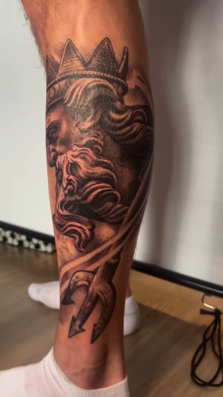 Tattoo by @whitneyh_tattoos — realism, black_and_grey