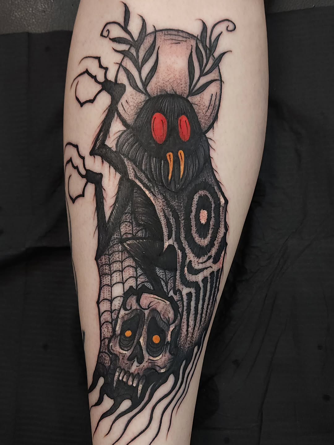 Tattoo by @george_labrada — dark_realism, black_and_grey