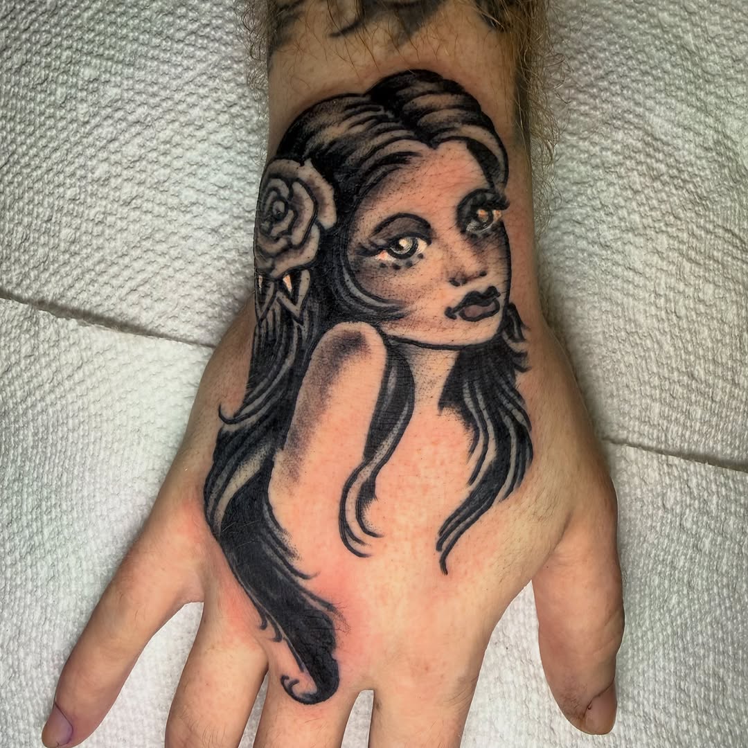 Tattoo by @mikedunntattoo — american_traditional, black_and_grey