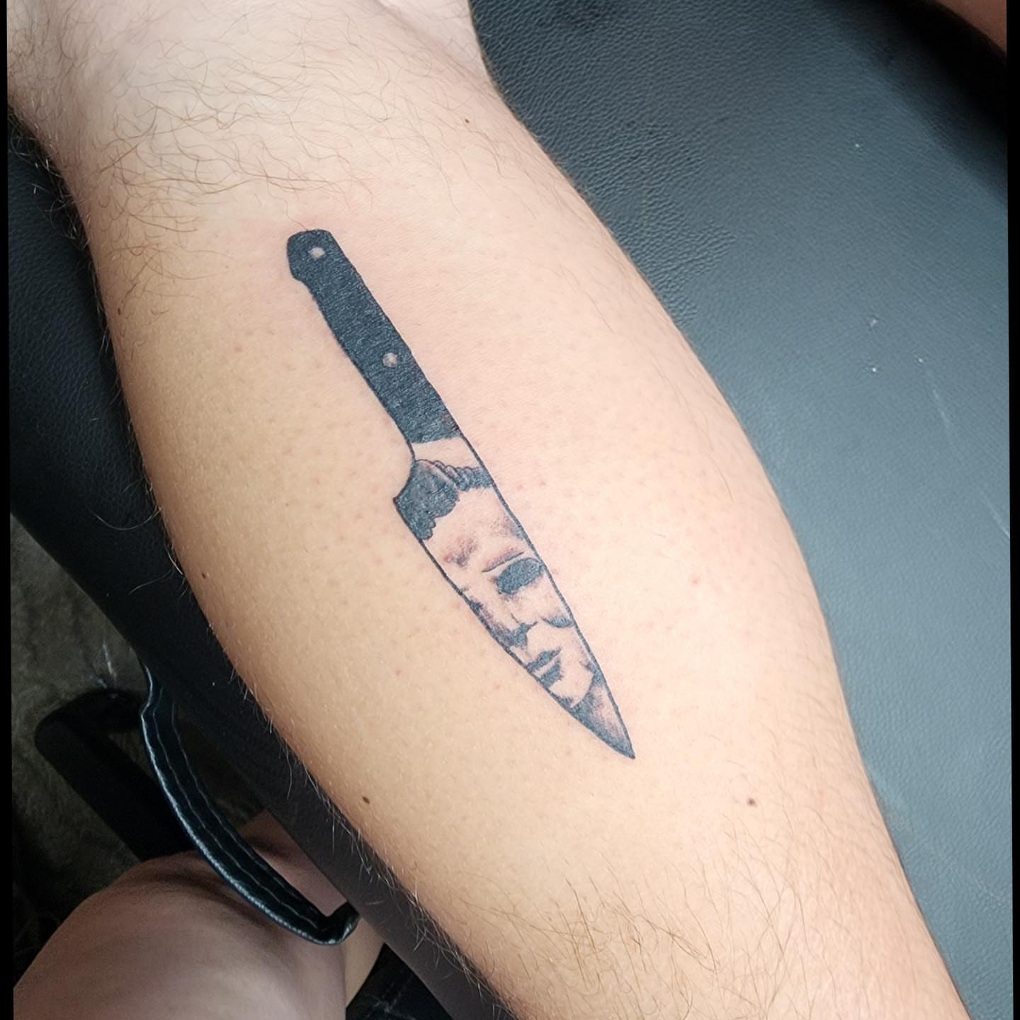 Tattoo by @tattoos_bybutters — black_and_grey