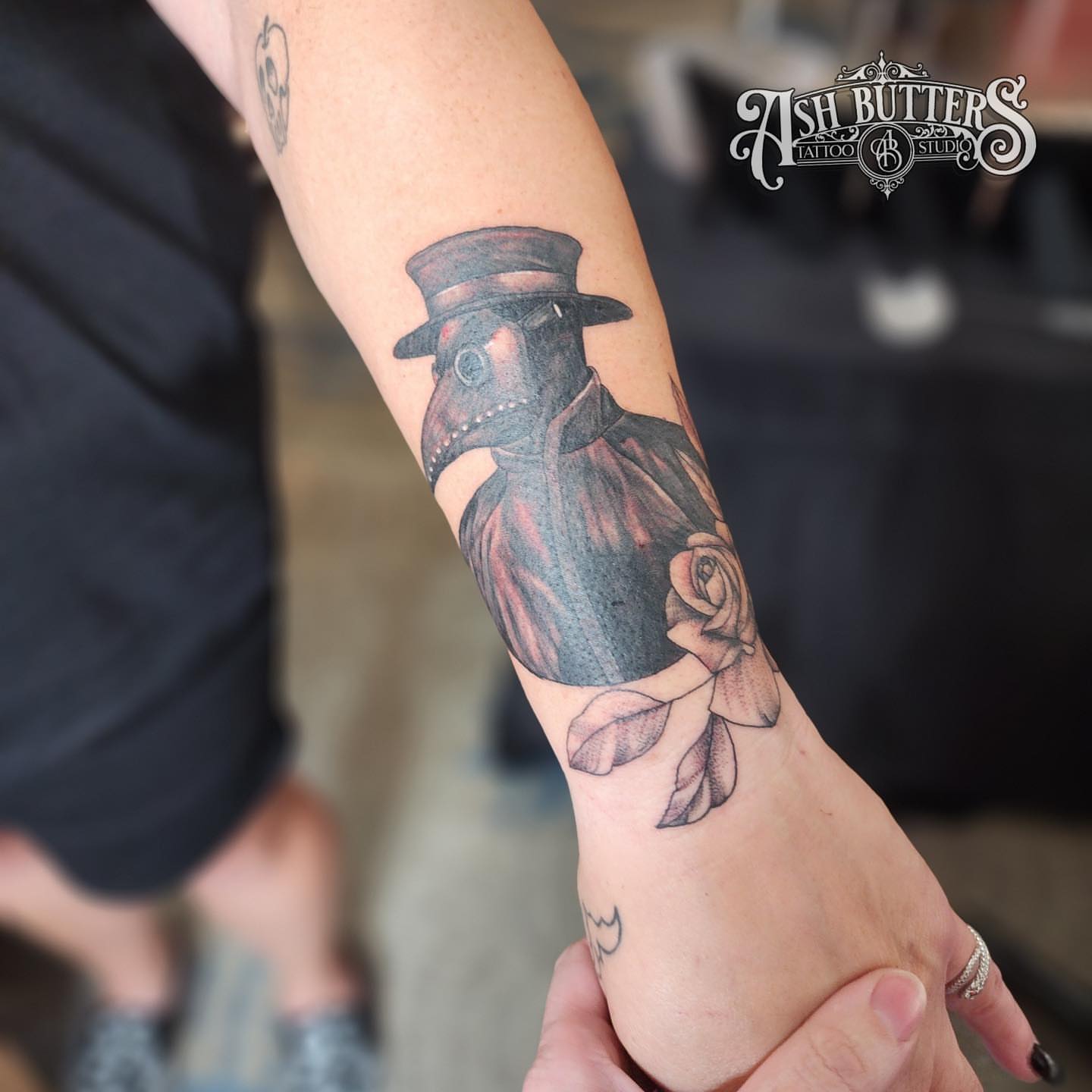 Tattoo by @tattoos_bybutters — black_and_grey, realism
