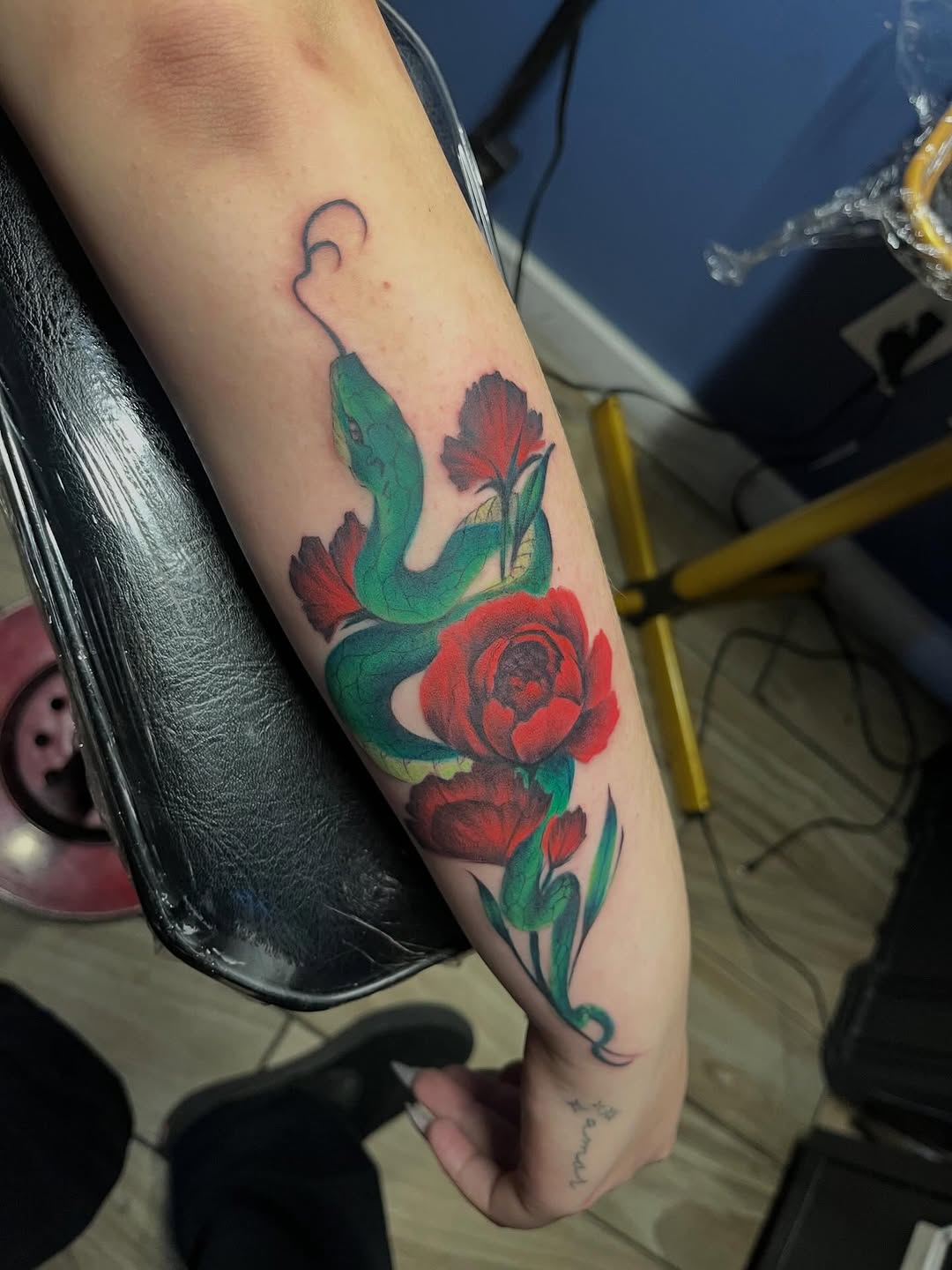 Tattoo by @jordanmtattoo — realism, neo_traditional