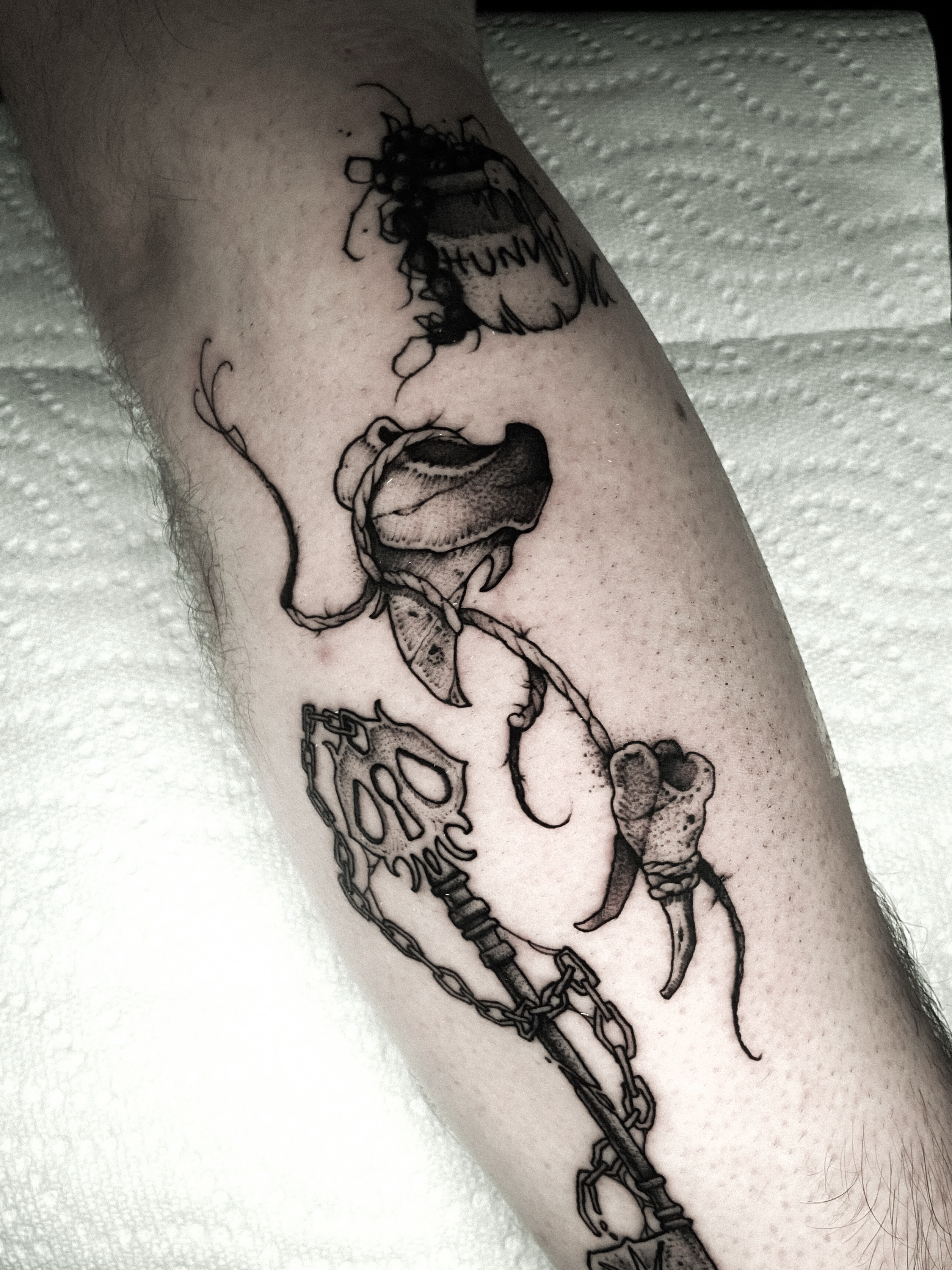 Tattoo by @bunche_tattoo — black_and_grey, realism