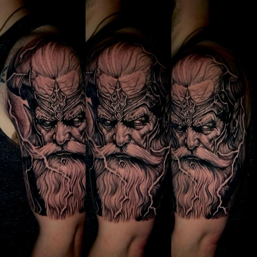 Tattoo by @tattoosbybeanz — realism, black_and_grey