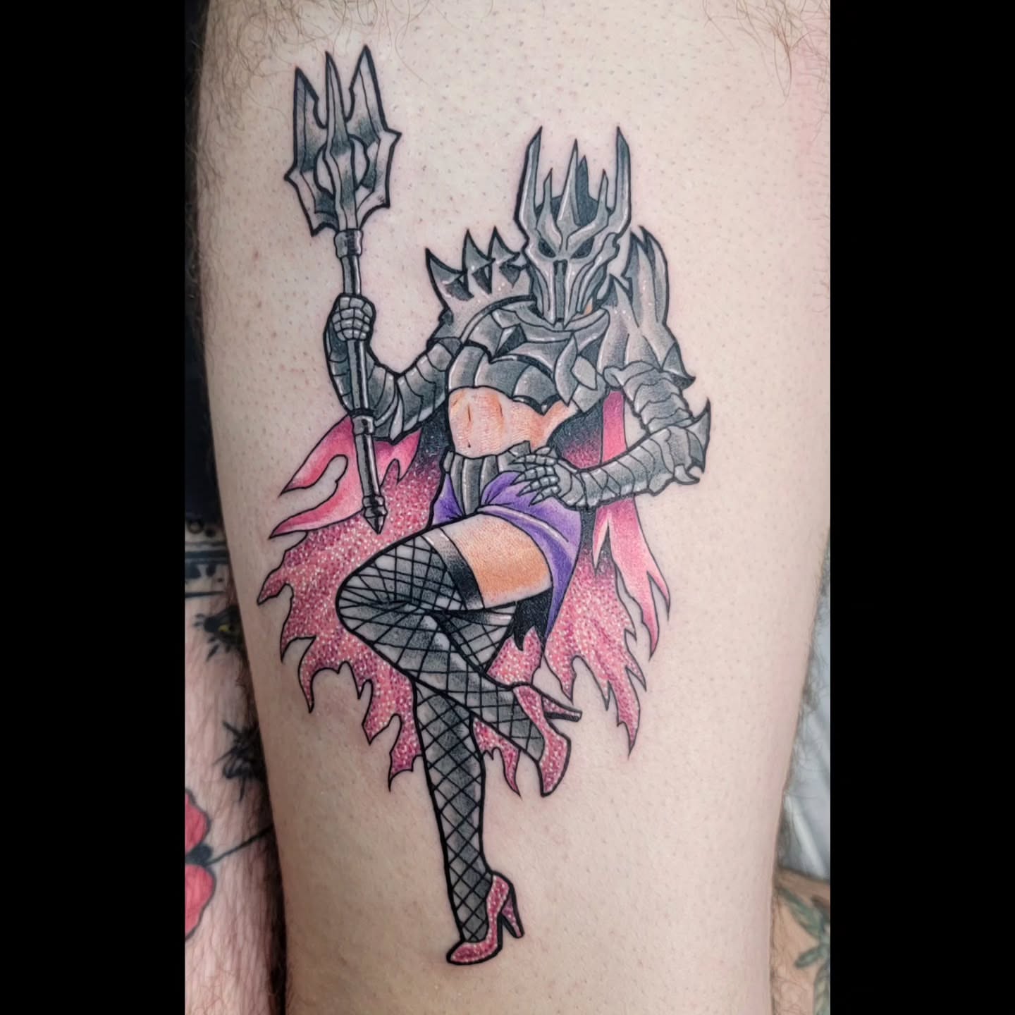 Tattoo by @tattooistgus — dotwork, geometric