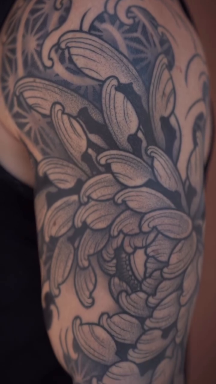 Tattoo by @tattoosbydondon — japanese_irezumi, black_and_grey
