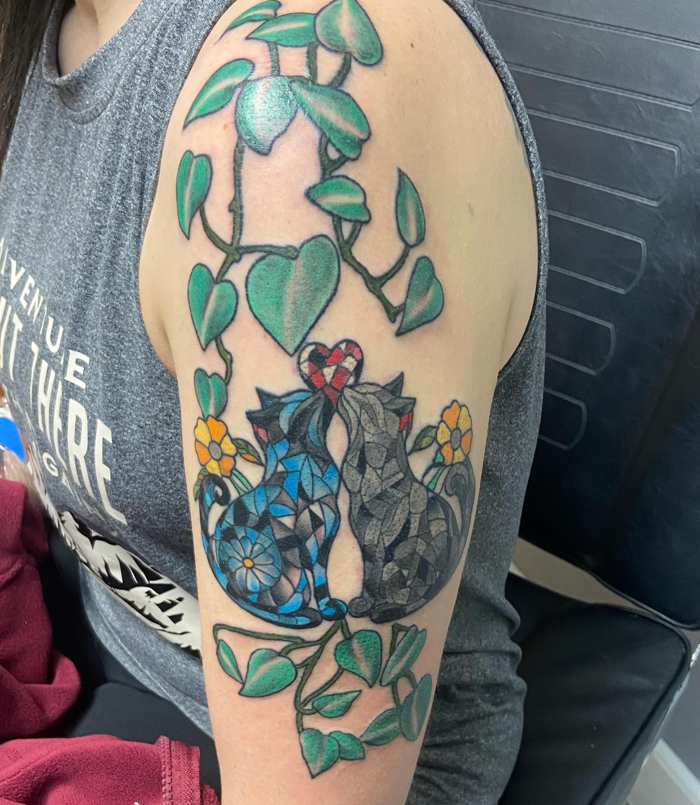 Tattoo by @tattooerin — geometric