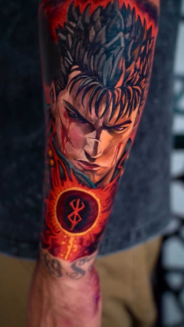 Tattoo by @rrsantander_art — anime, realism