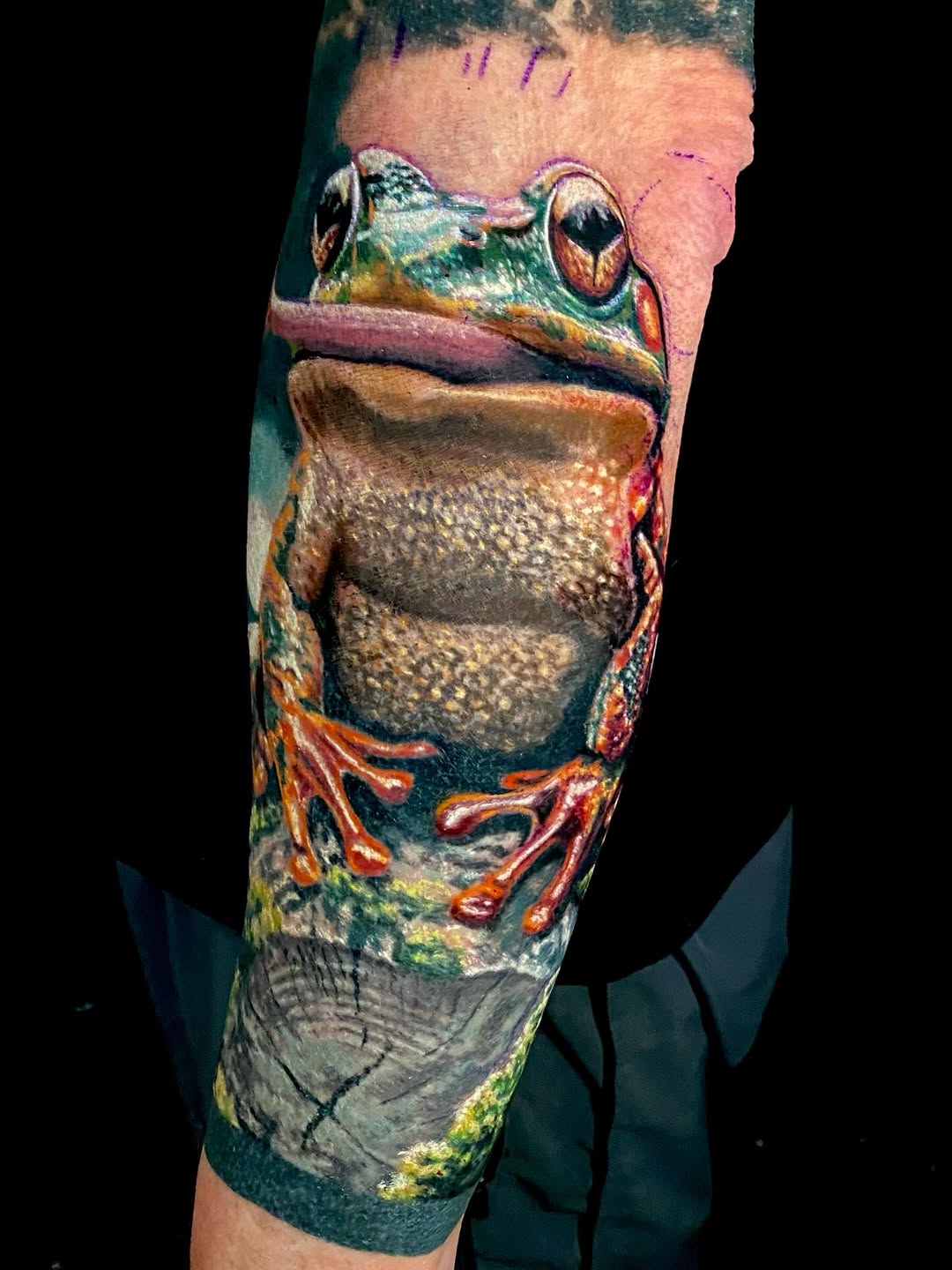 Tattoo by @avagracetattoos — realism, color