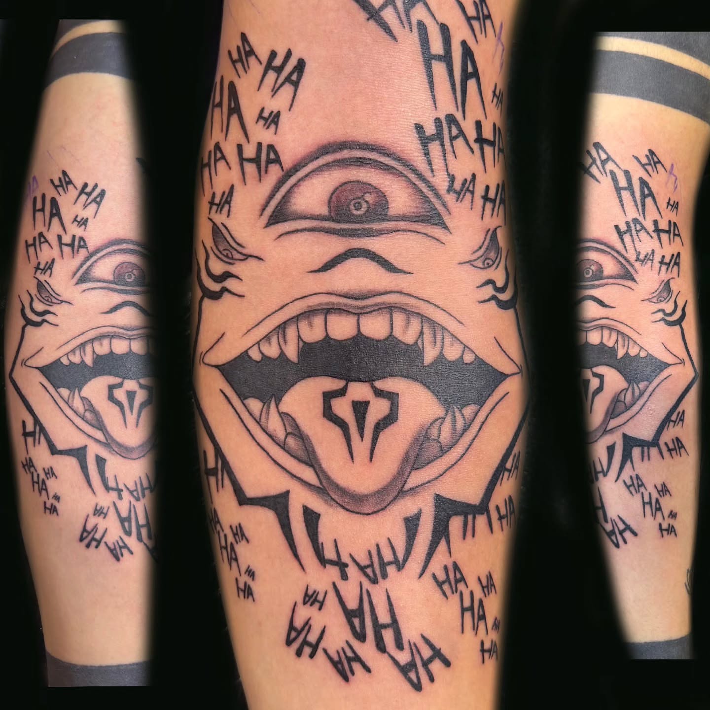 Tattoo by @beardedmoney — black_and_grey