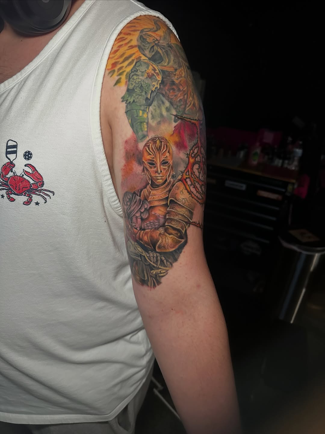 Tattoo by @elizabethseclectictattoos — realism, trash_polka