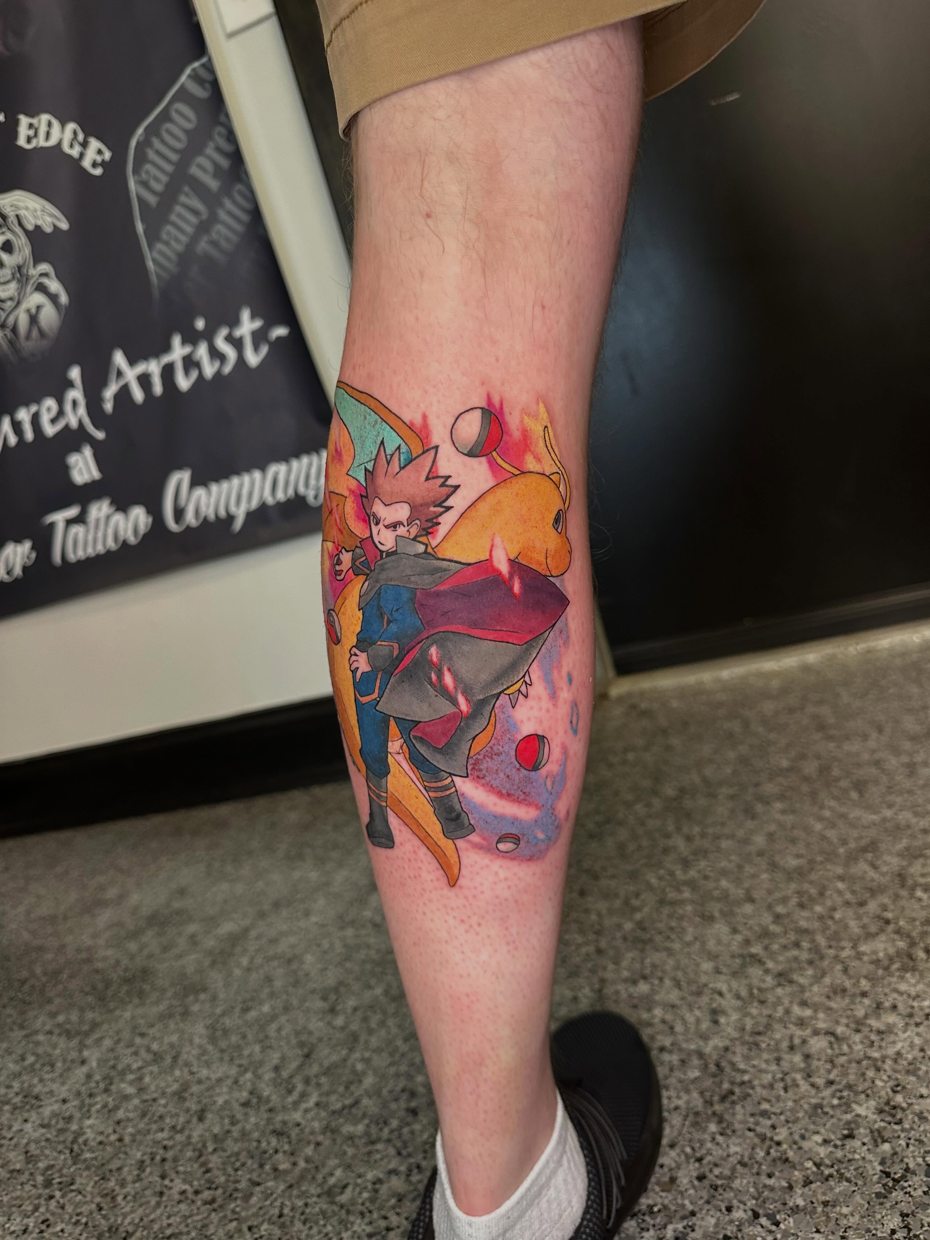 Tattoo by @inkbytink — anime, illustrative