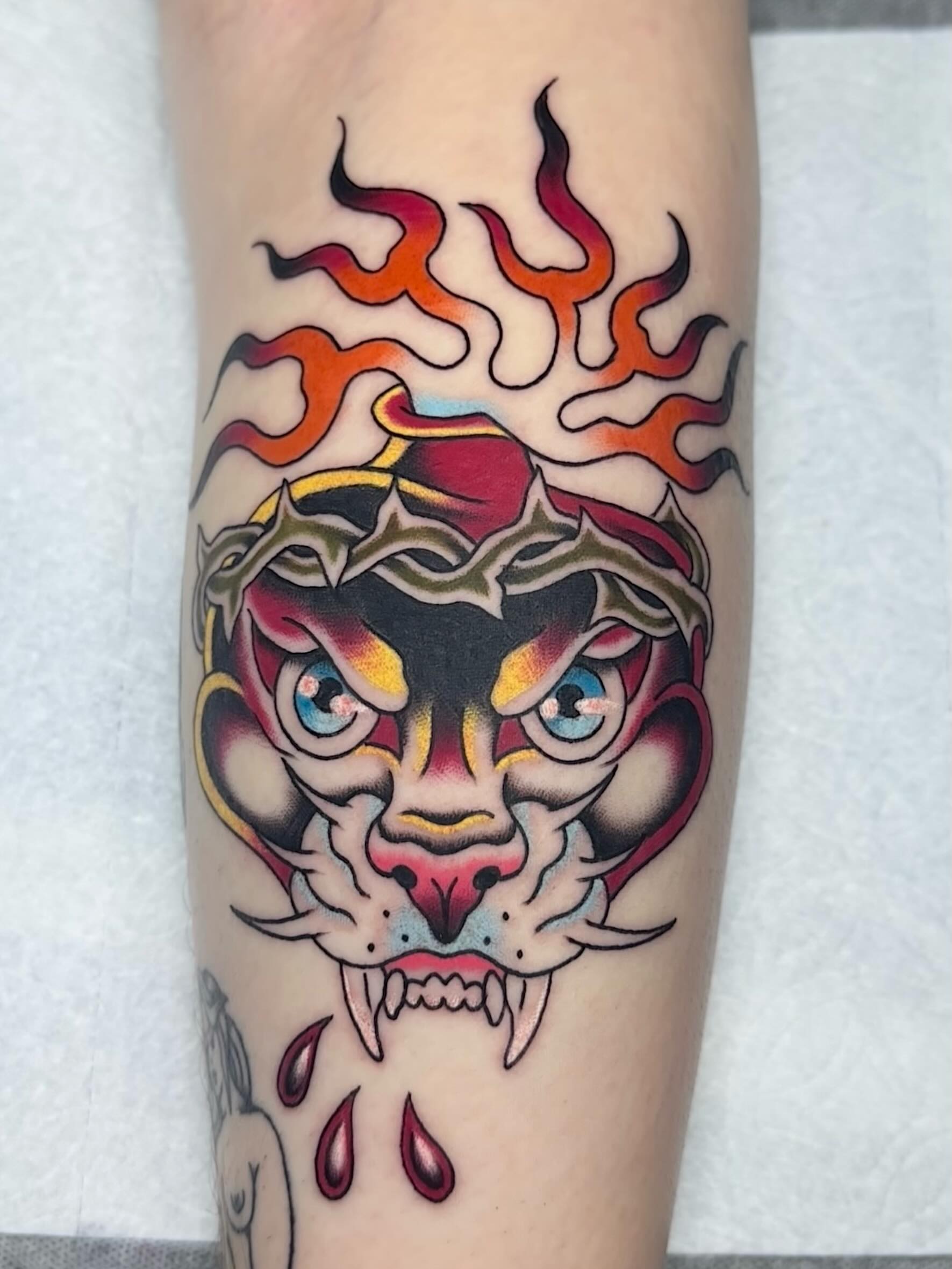 Tattoo by @leslieluck — american_traditional