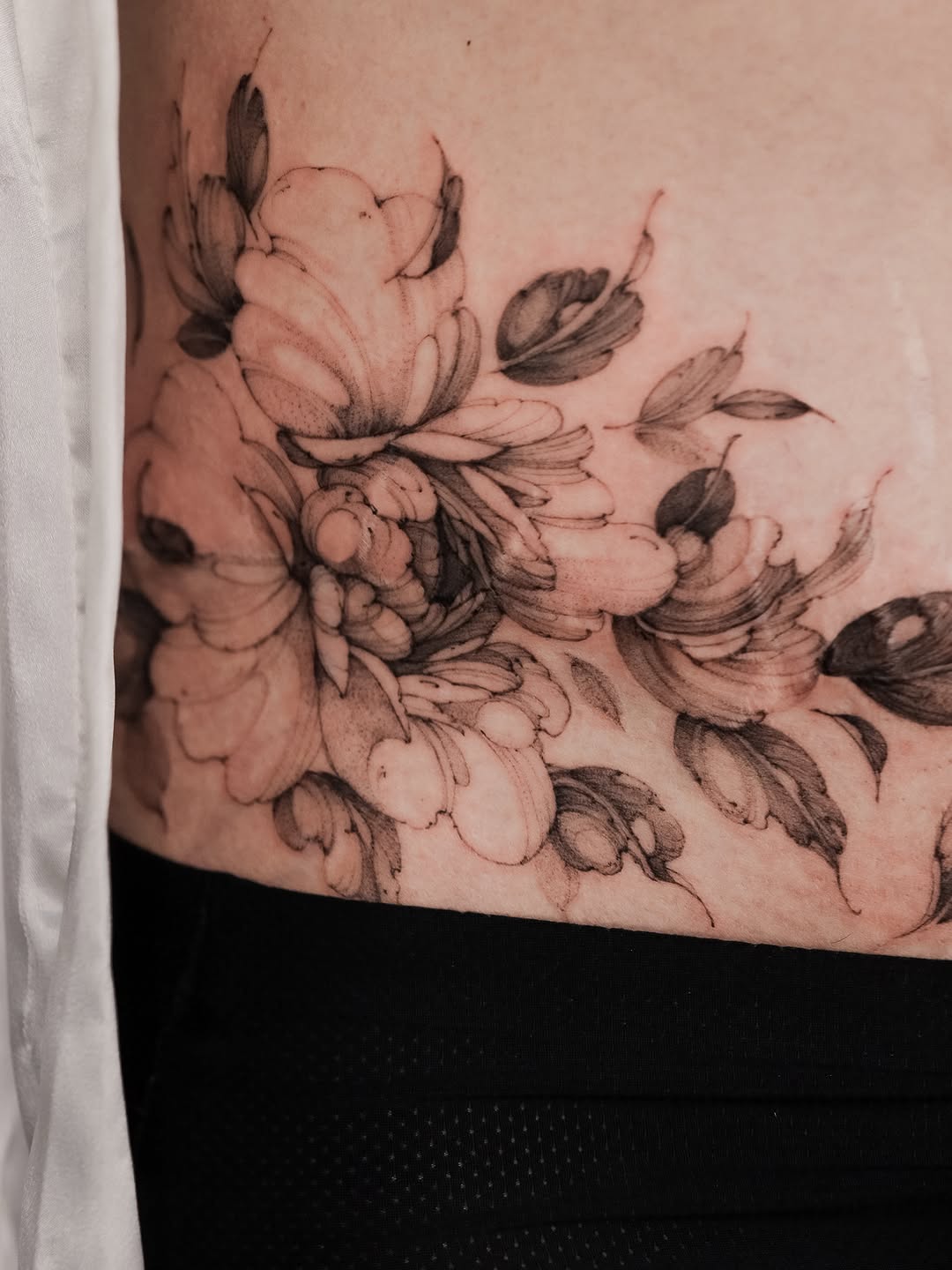 Tattoo by @merry_tattoo — black_and_grey, fine_line