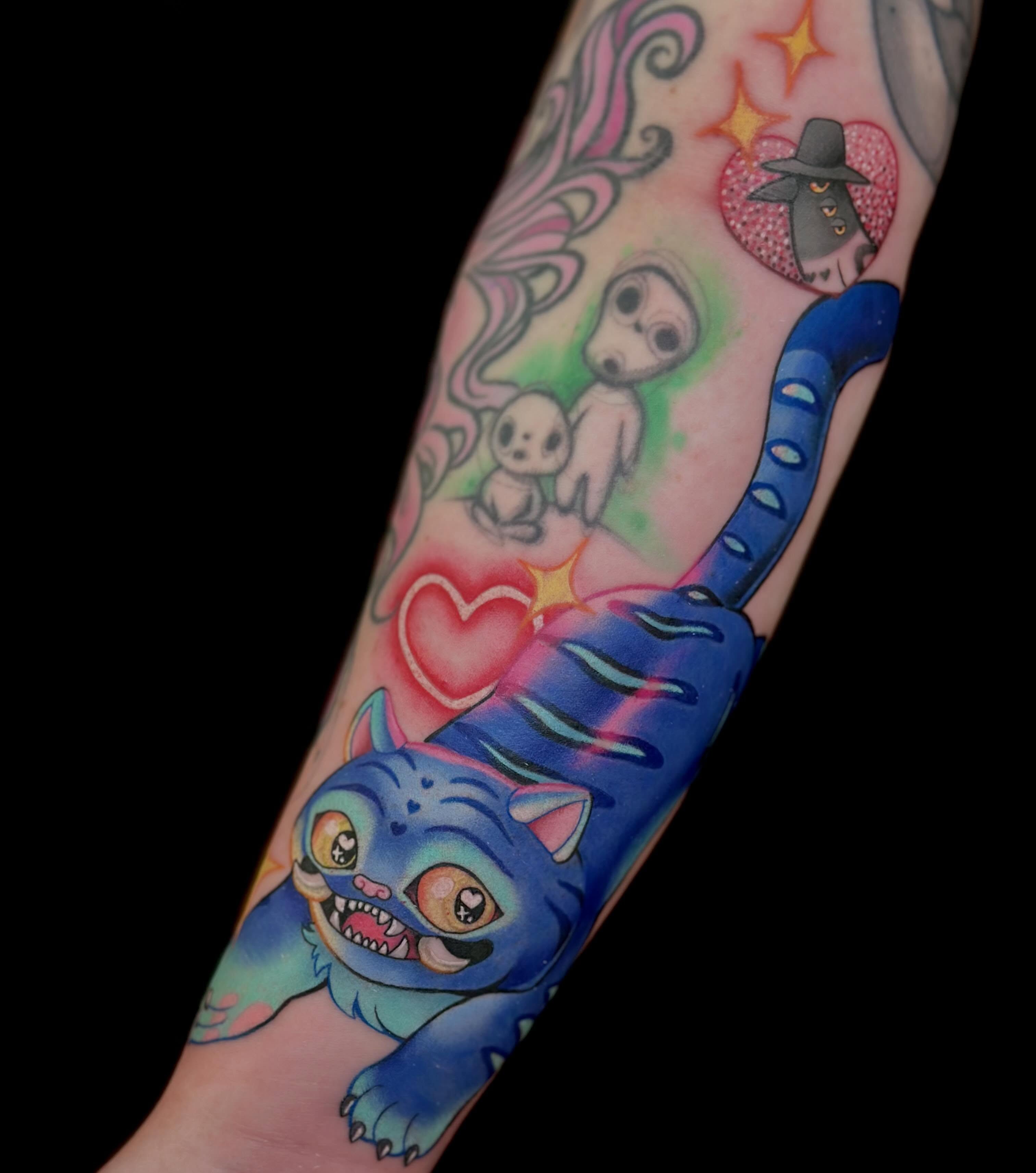 Tattoo by @jerritattoos — new_school, illustrative