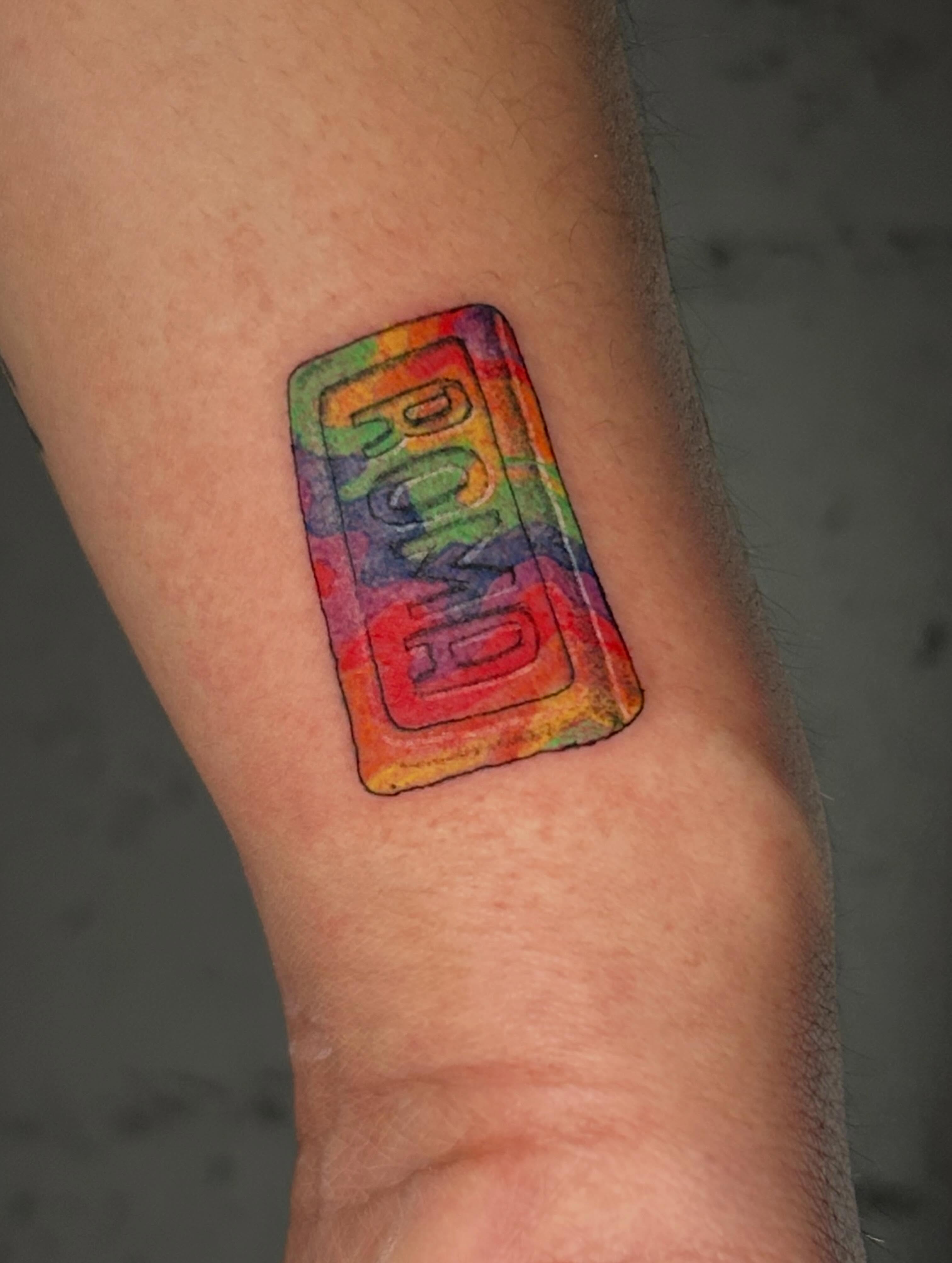 Tattoo by @la_diabhla — watercolor